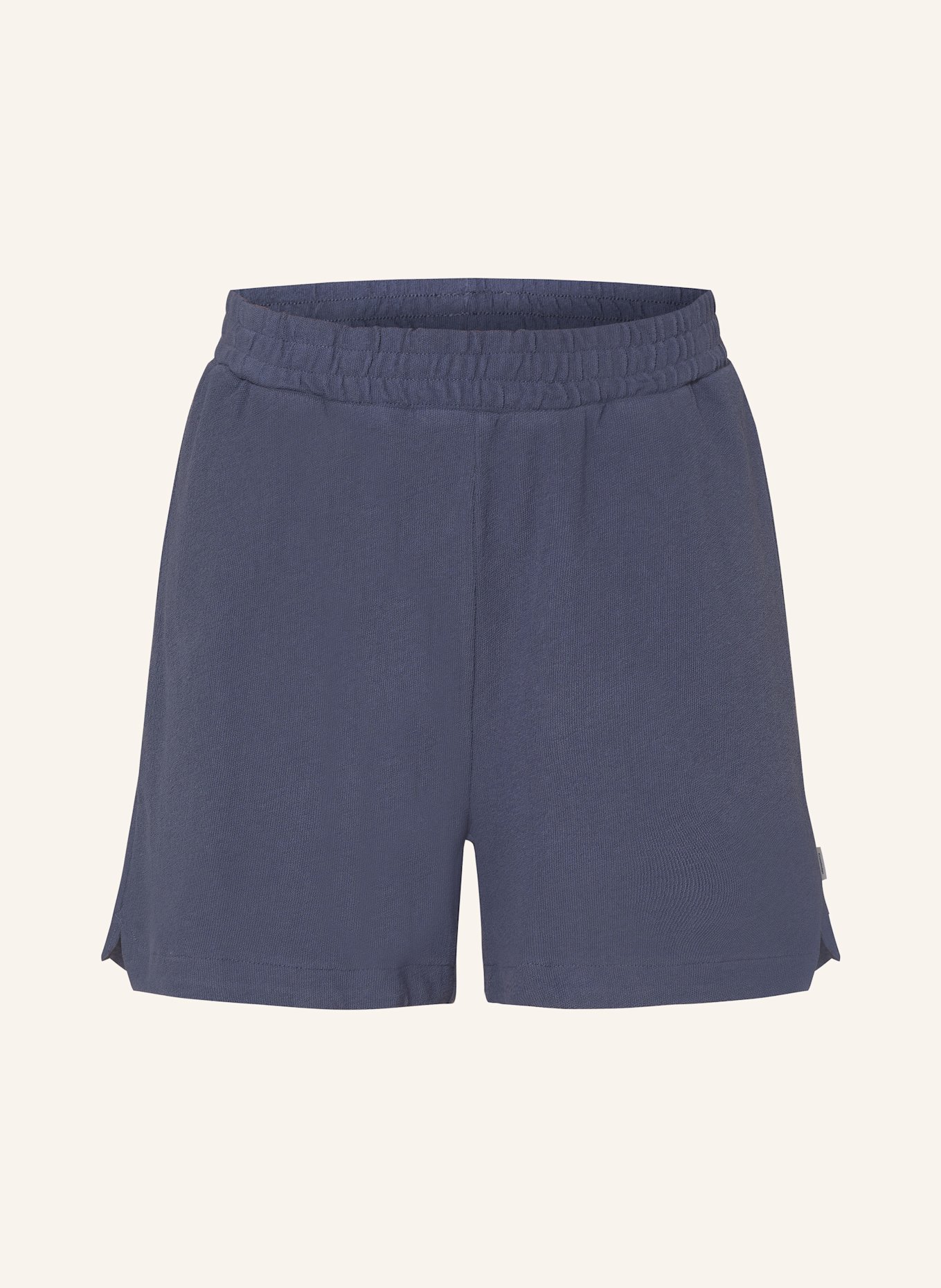 KnowledgeCotton Apparel Frotteeshorts POSEY: BLAU