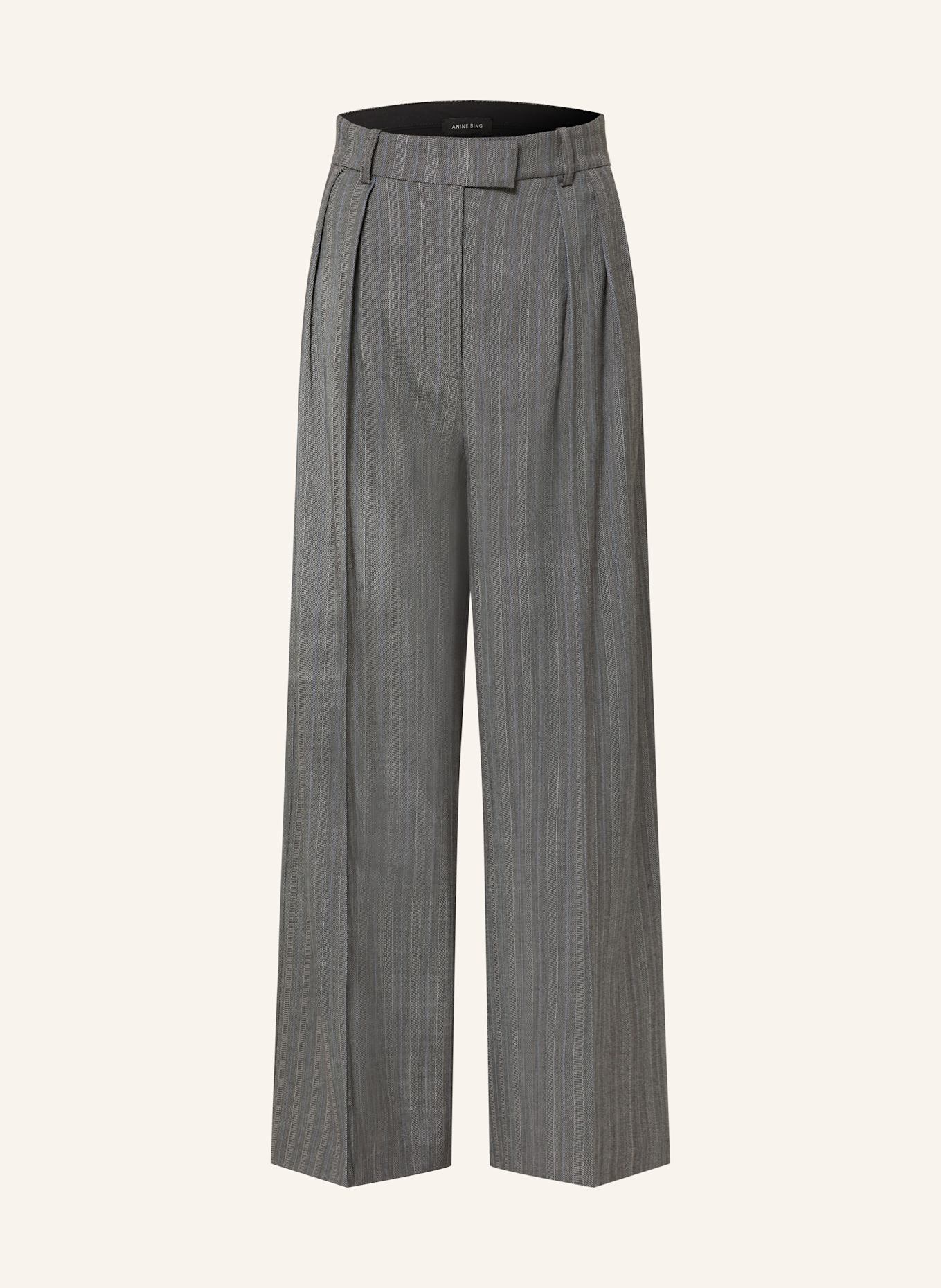 ANINE BING Spodnie marlena LOU: SZARY