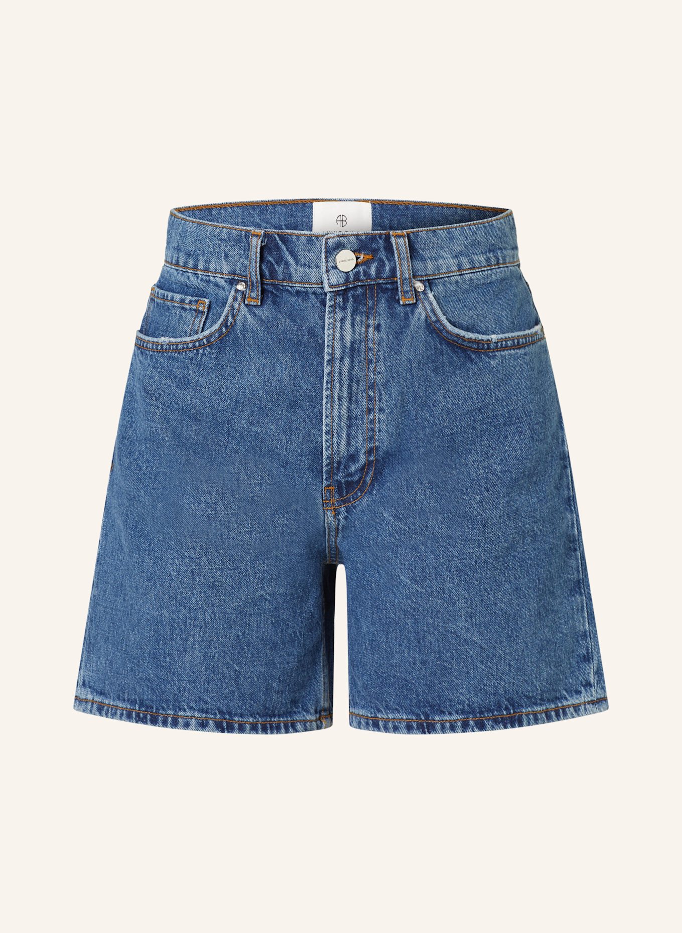 ANINE BING Jeansshorts KAT, Farbe: DUNKELBLAU (Bild 1)