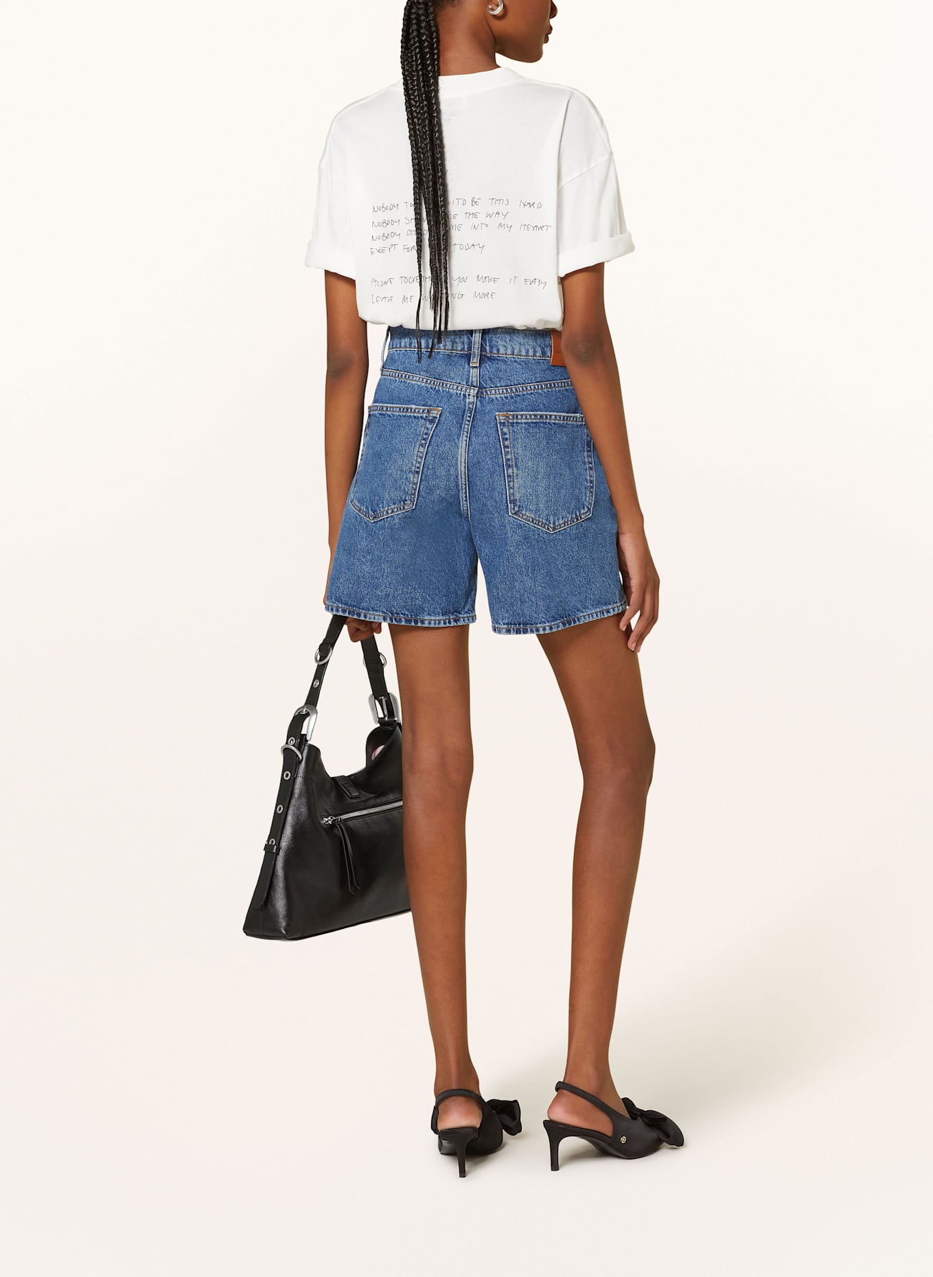 ANINE BING Jeansshorts KAT, Farbe: DUNKELBLAU (Bild 3)