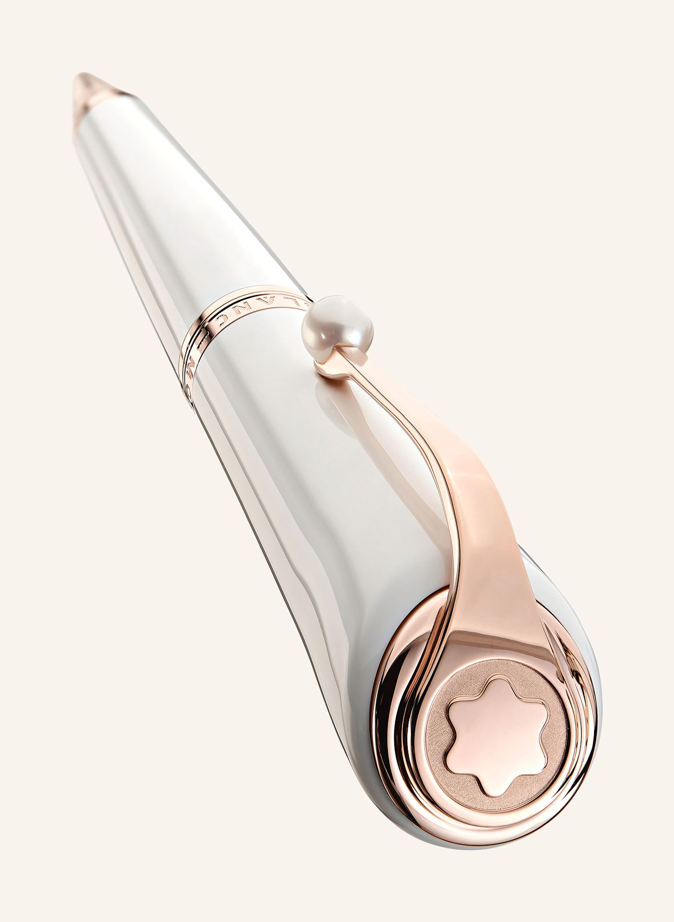 MONTBLANC Druckkugelschreiber MUSES MARILYN MONROE SPECIAL EDITION PEARL: WEISS / ROSÉGOLD