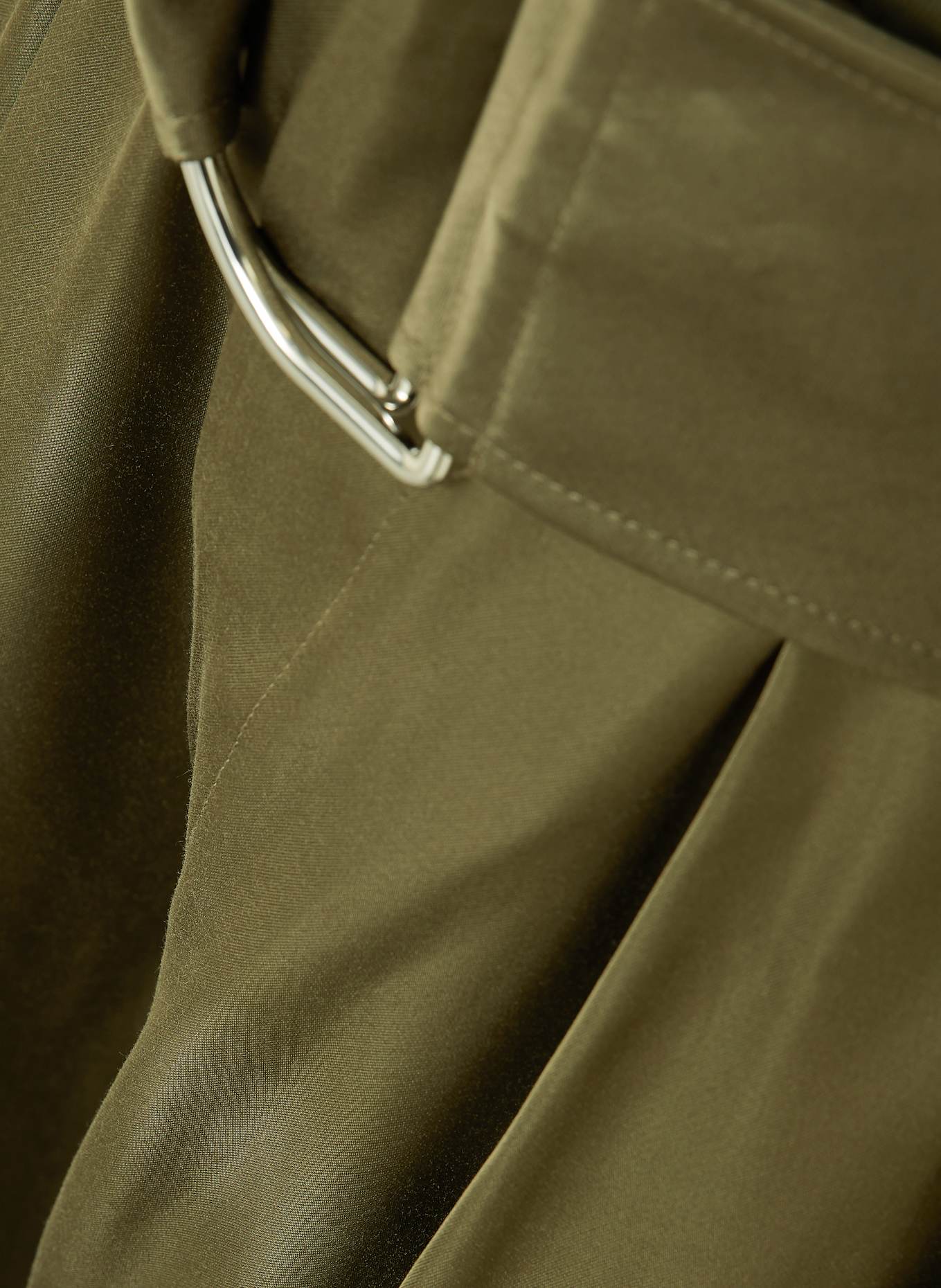 JW ANDERSON Satinhose: KHAKI
