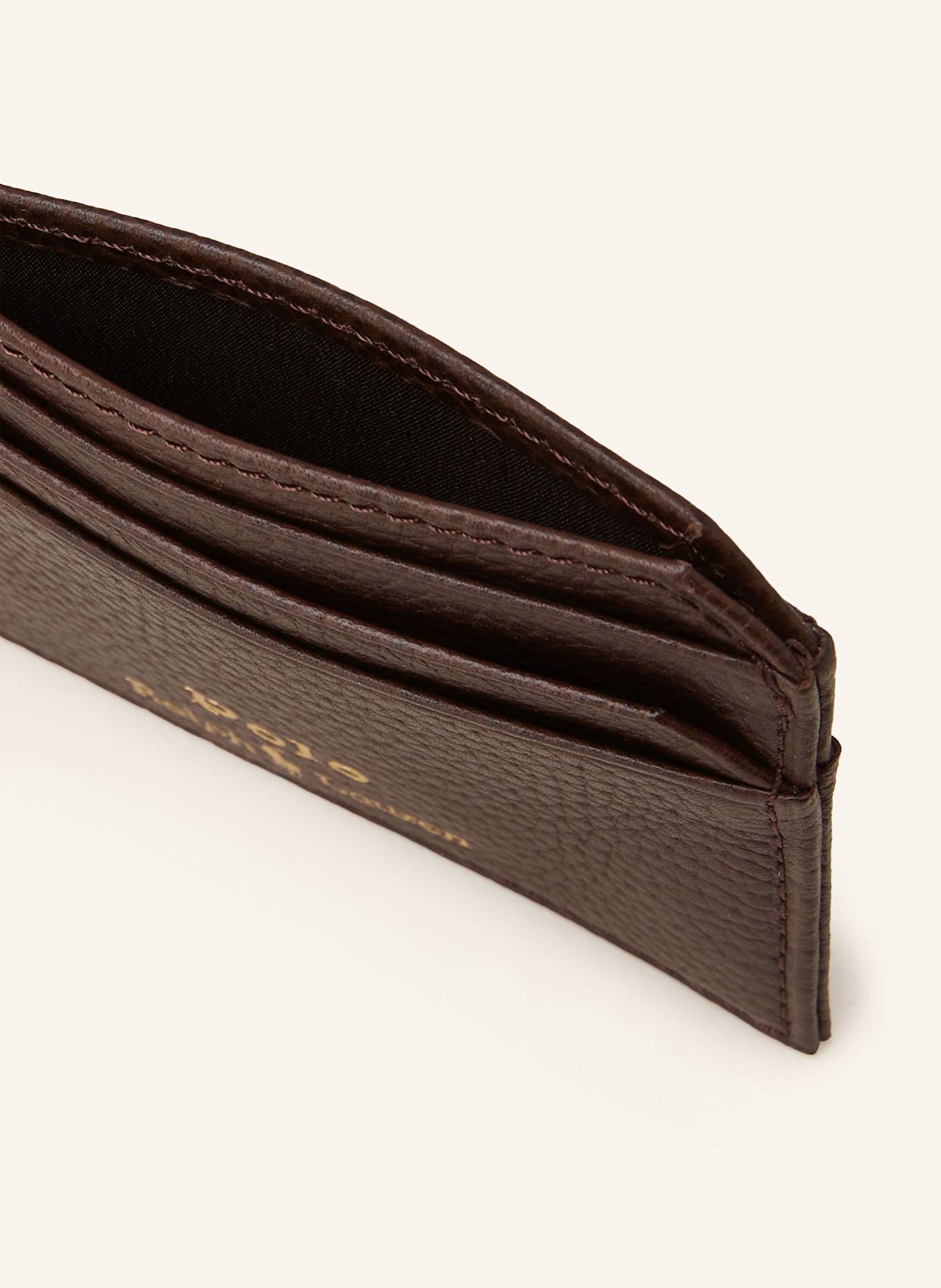 POLO RALPH LAUREN Kartenetui: DUNKELBRAUN