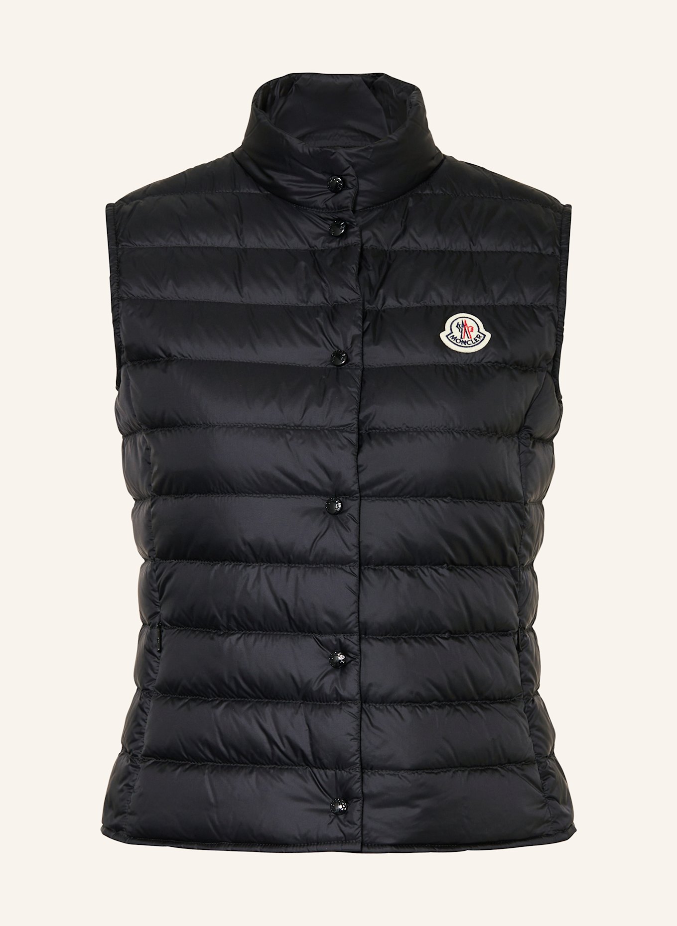 MONCLER Daunenweste LIANE: SCHWARZ