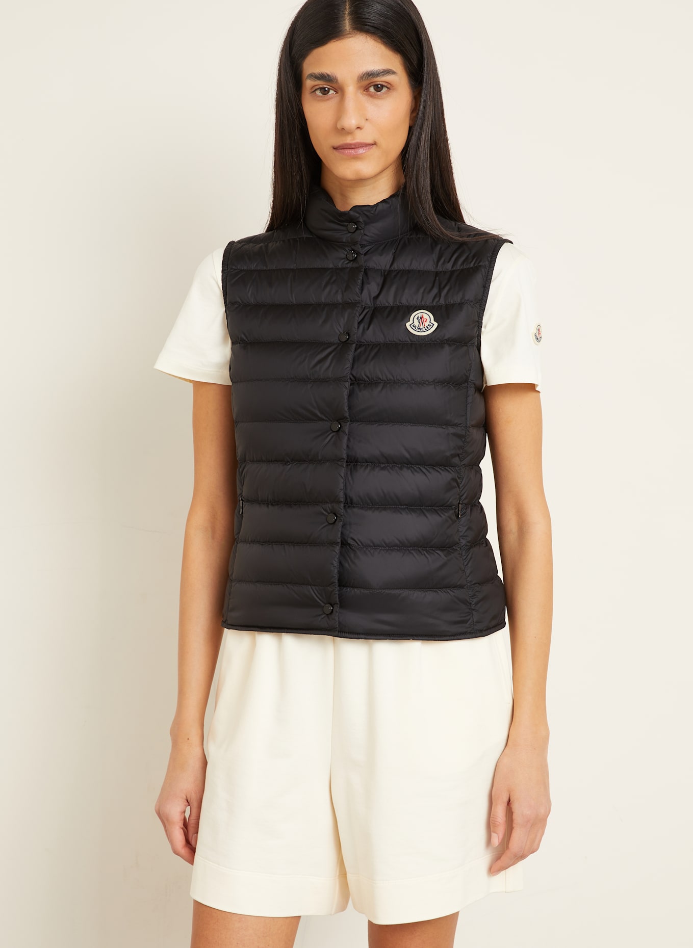 MONCLER Daunenweste LIANE: SCHWARZ