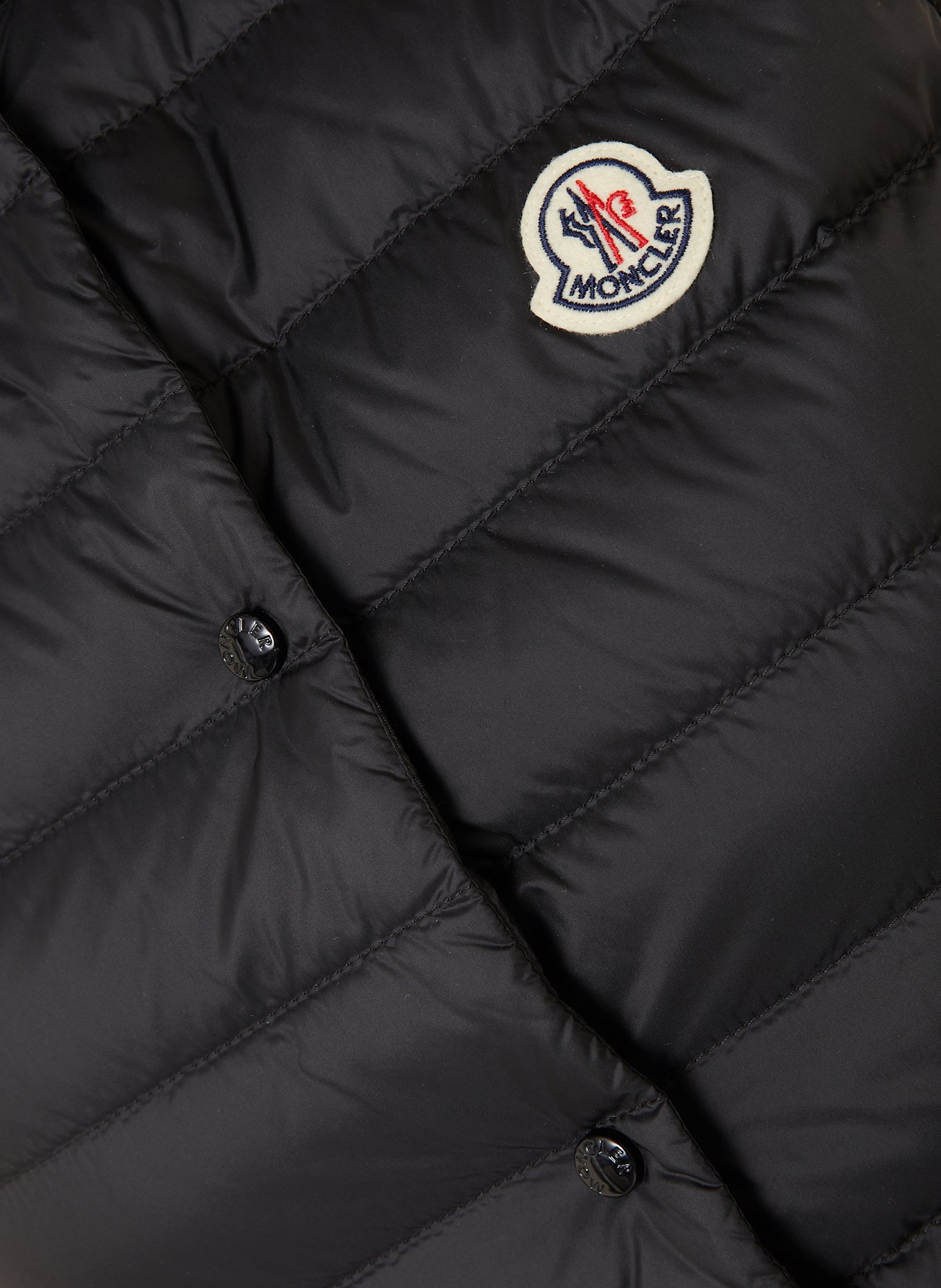 MONCLER Daunenweste LIANE: SCHWARZ