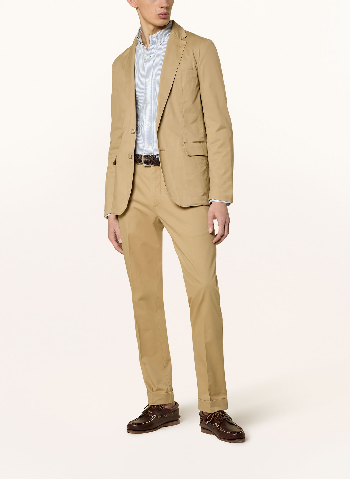 POLO RALPH LAUREN Pantalon de costume coupe classique: 002 MONUMENT TAN