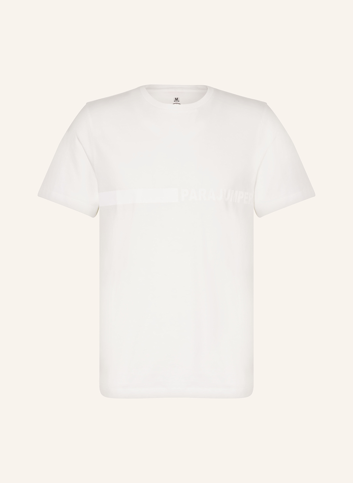 PARAJUMPERS Tričko SPACE: BÍLÁ