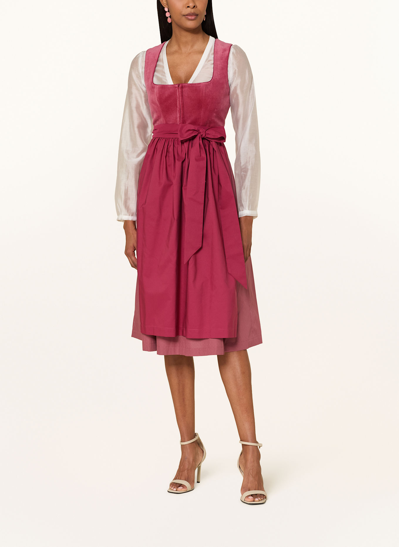 LIMBERRY Dirndlbluse HARPER: WEISS