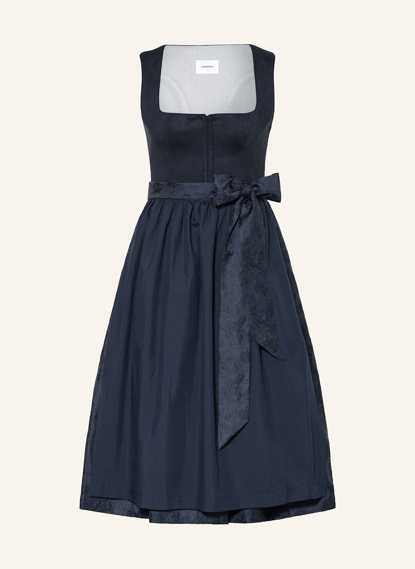 LIMBERRY Dirndl FLEUR: DUNKELBLAU