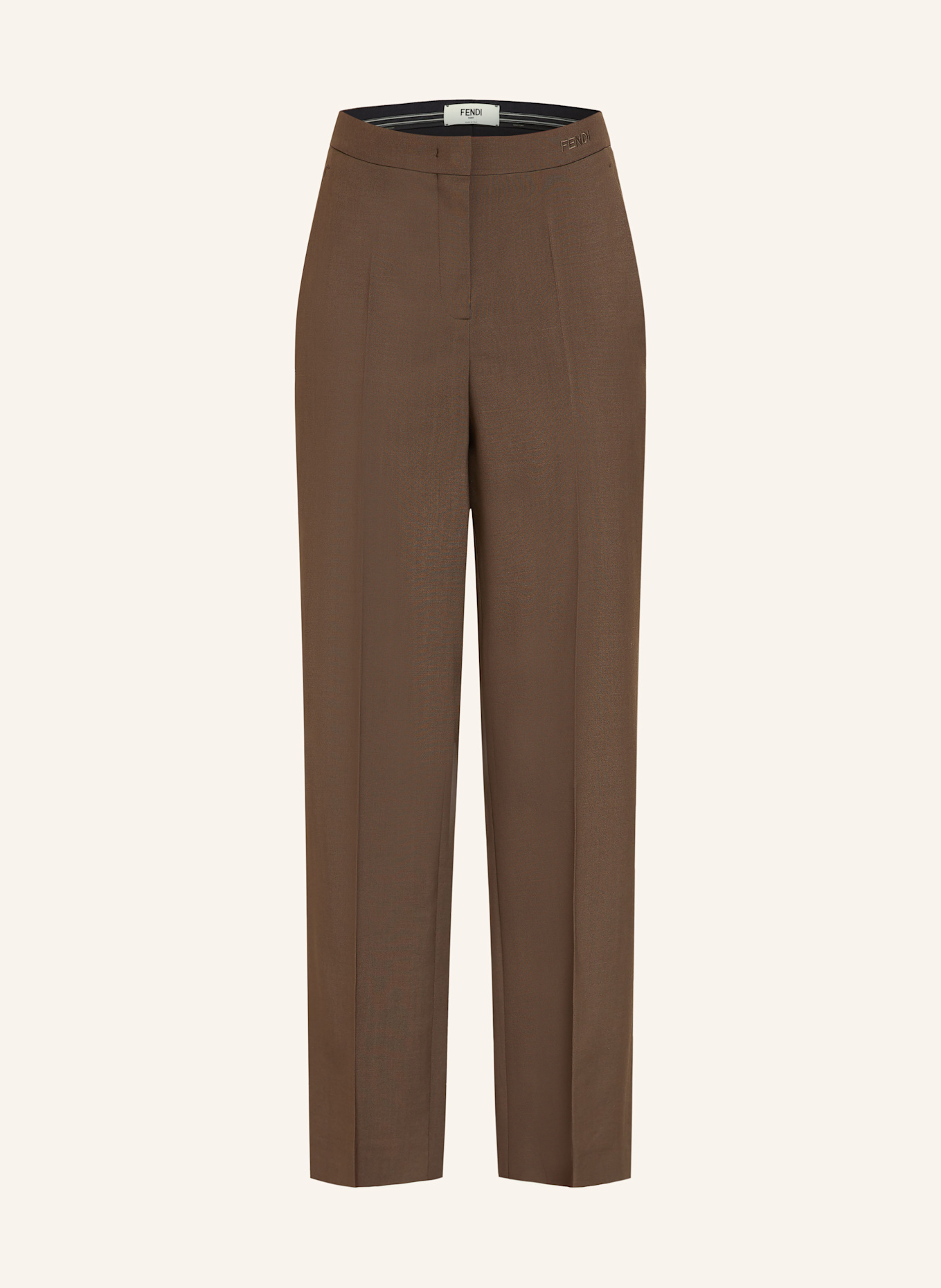 FENDI Hose: DUNKELBRAUN