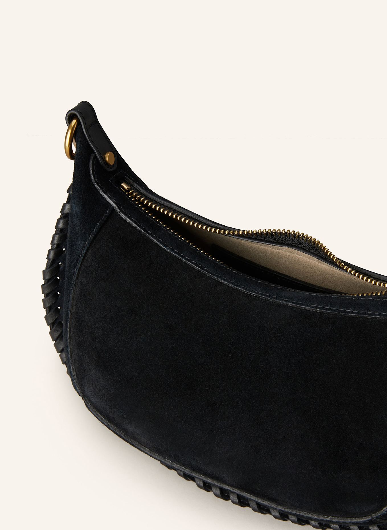 ISABEL MARANT Umhängetasche OSKAN MOON, Farbe: SCHWARZ (Bild 3)