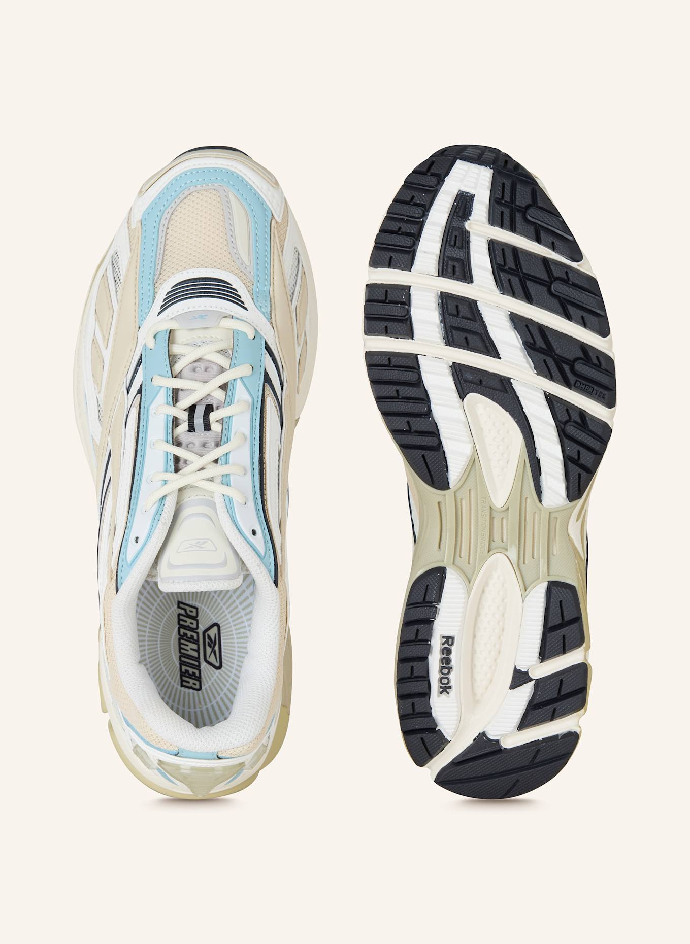 Reebok Sneakersy PREMIER ROAD ULTRA, Kolor: BIAŁY/ BEŻOWY/ JASNONIEBIESKI (Obrazek 5)