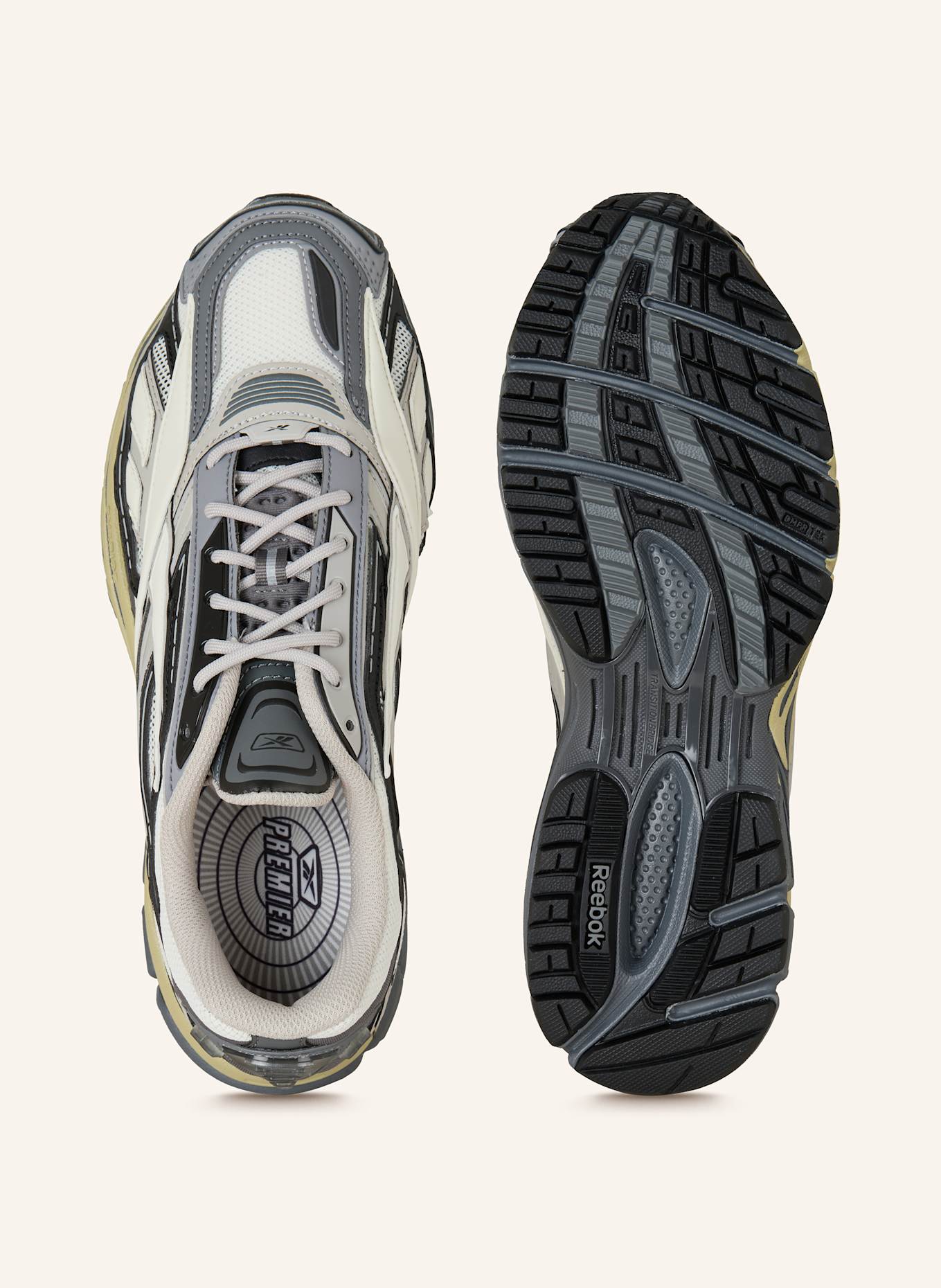 Reebok PREMIER ROAD ULTRA sneakers: DARK GRAY/ GRAY/ BEIGE