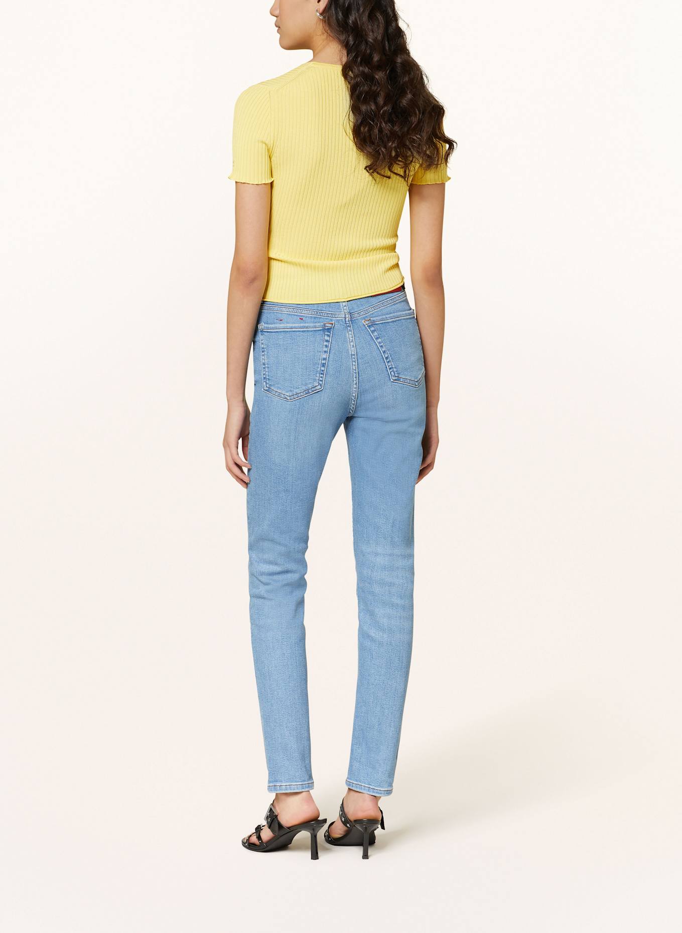 HUGO Skinny Jeans GIRALI: 435 BRIGHT BLUE