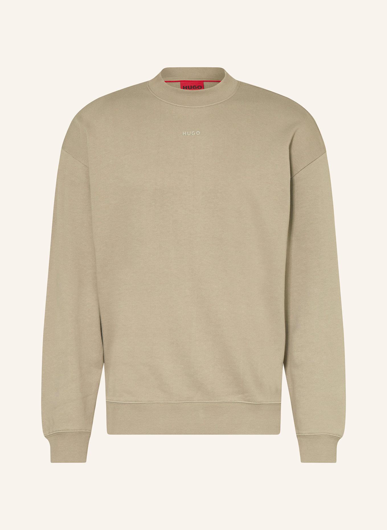 HUGO Sweat-shirt DAPOCREW: MARRON CLAIR