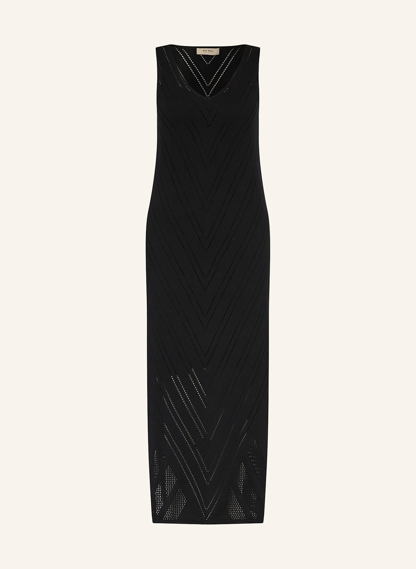 MOS MOSH Strickkleid MMALVANA: SCHWARZ