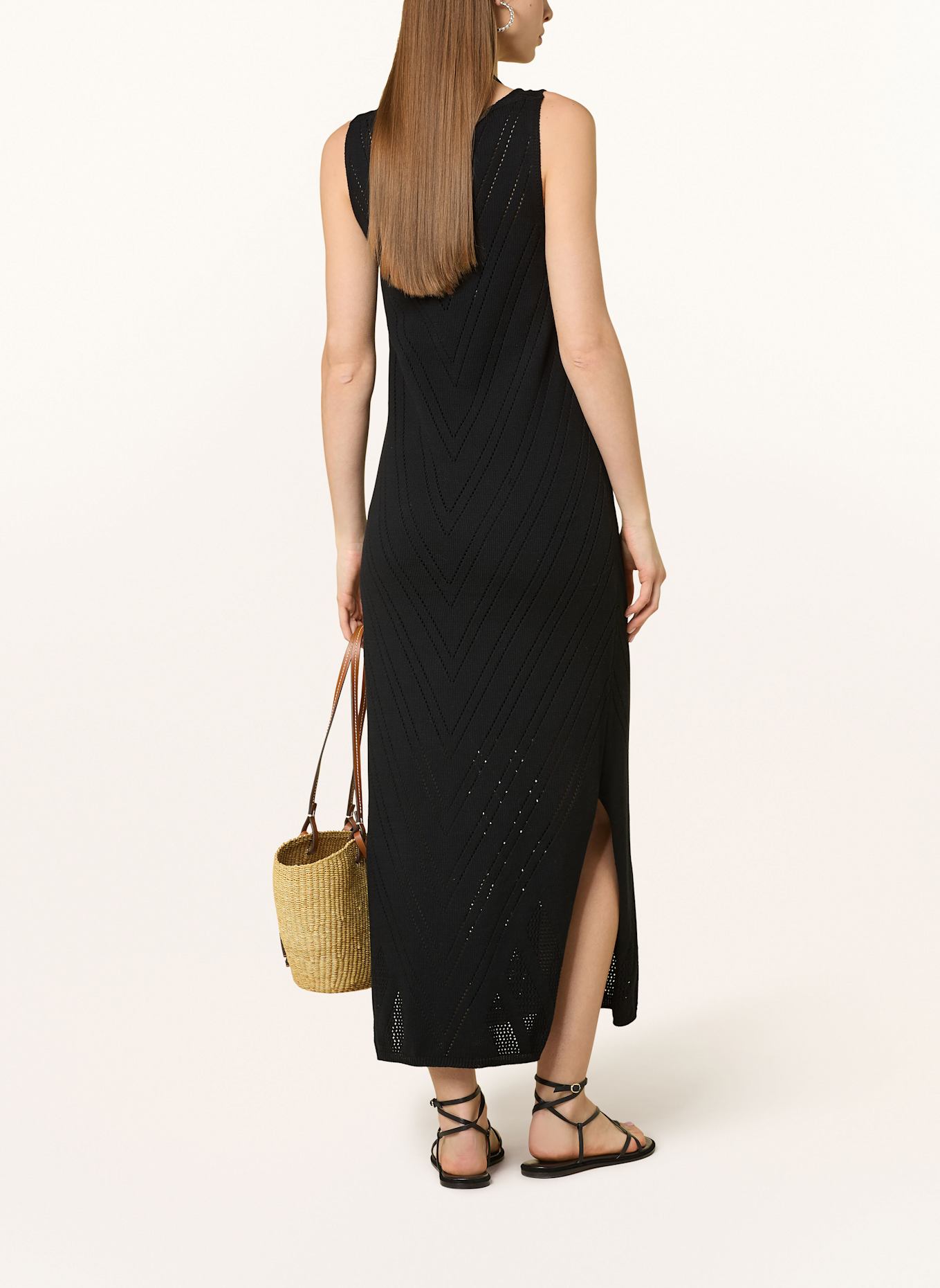 MOS MOSH Strickkleid MMALVANA: SCHWARZ