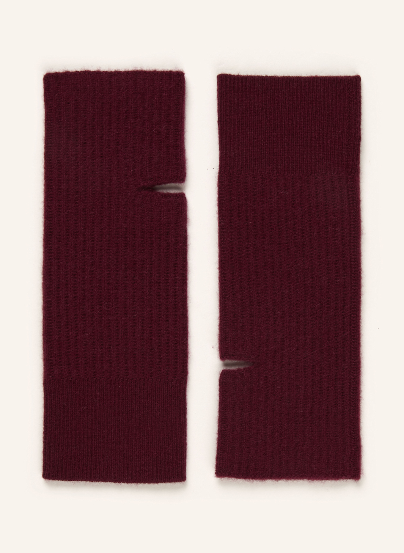 darling harbour Stulpen aus Cashmere: BORDEAUX
