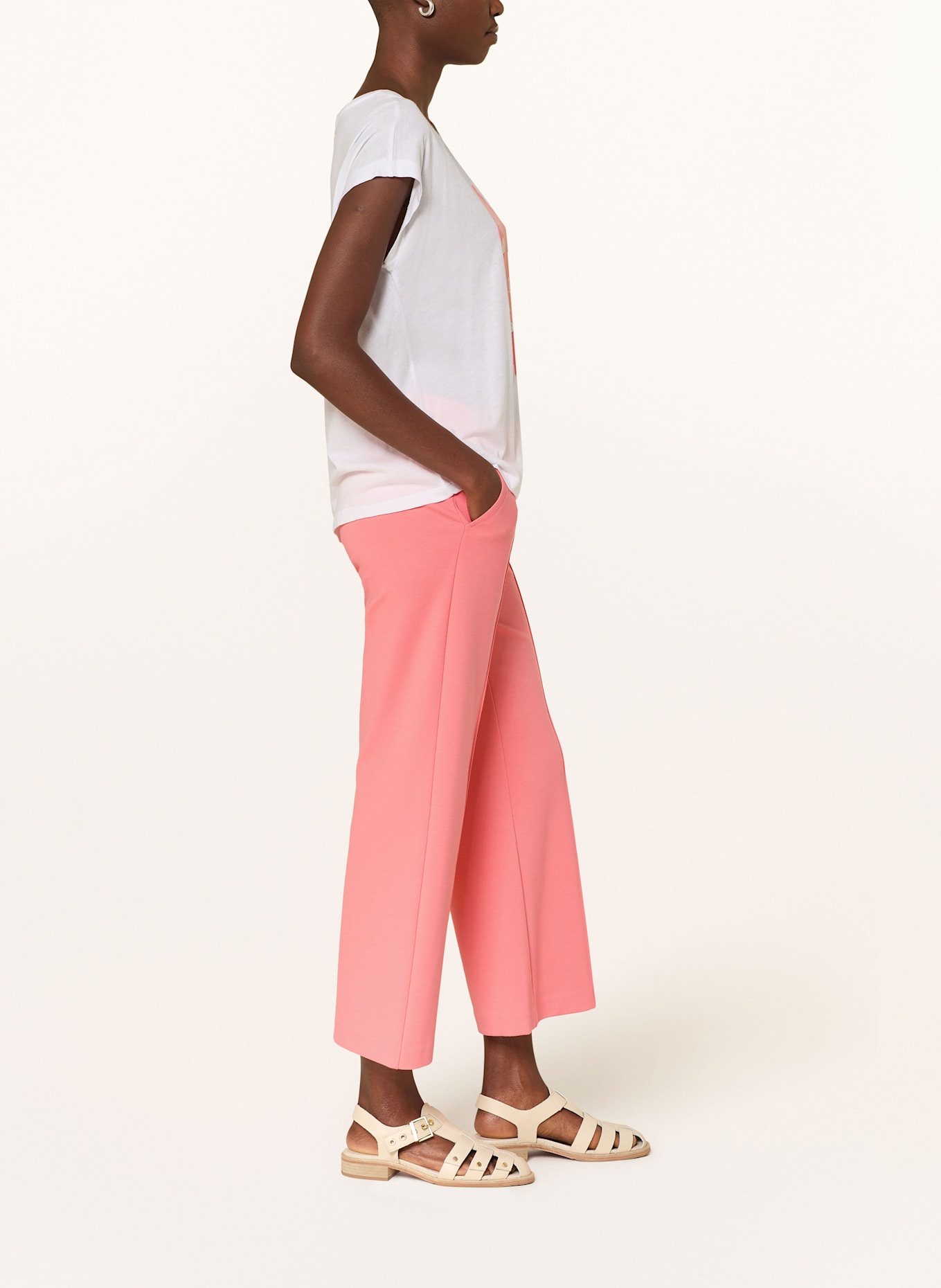Smith & Soul Jupe-culotte en jersey: SAUMON
