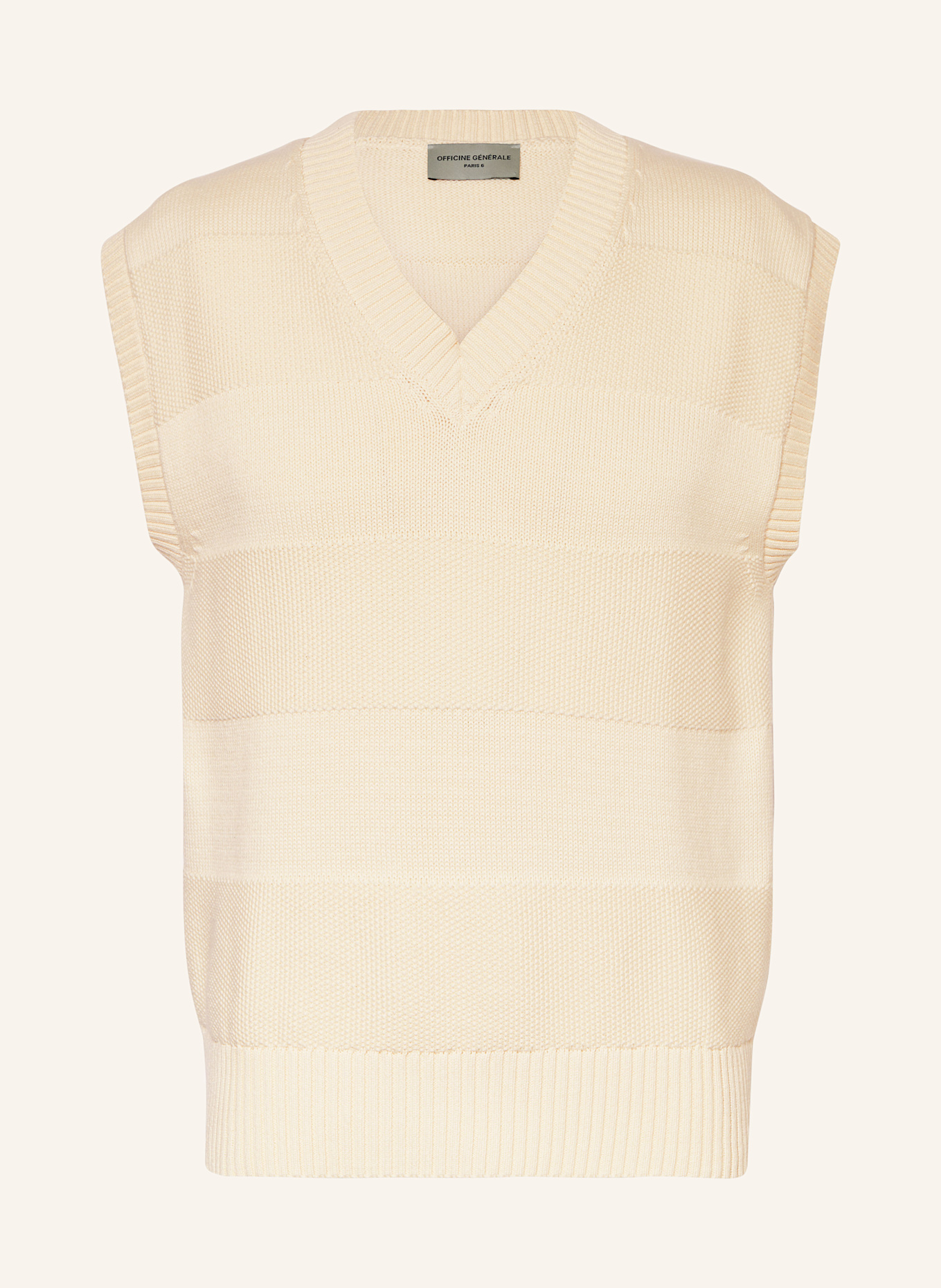 Celine Cream Sweater Vest Celine Cream Sweater Vest