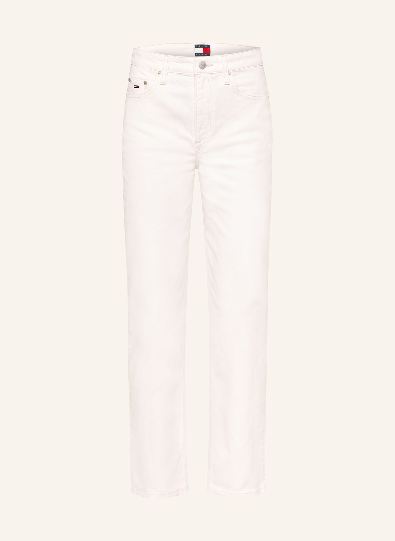 TOMMY JEANS Straight jeans LAYLA: 1D0 Denim White