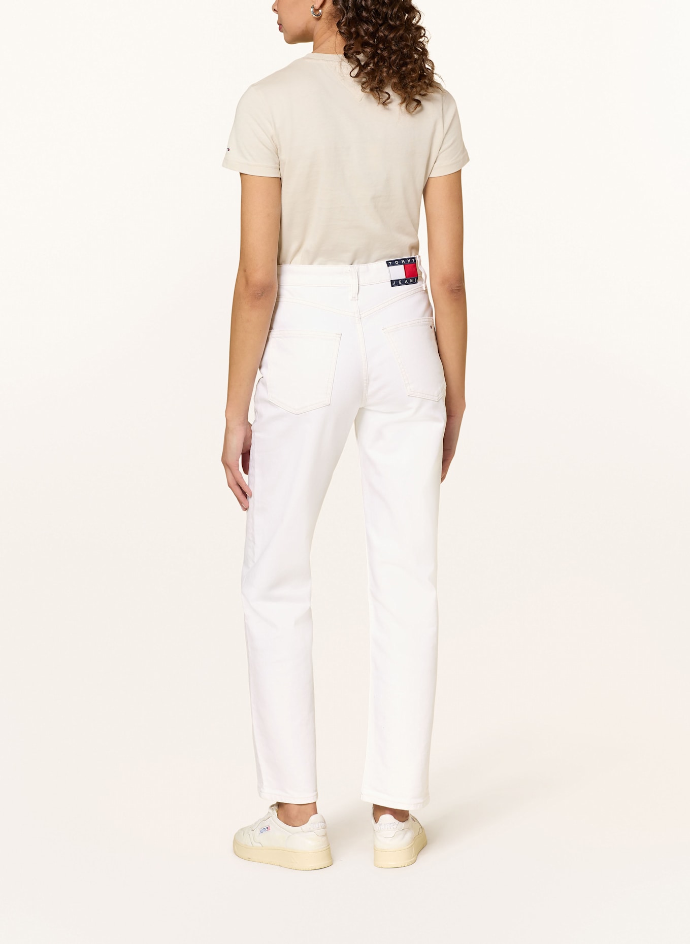 TOMMY JEANS Straight jeans LAYLA: 1D0 Denim White