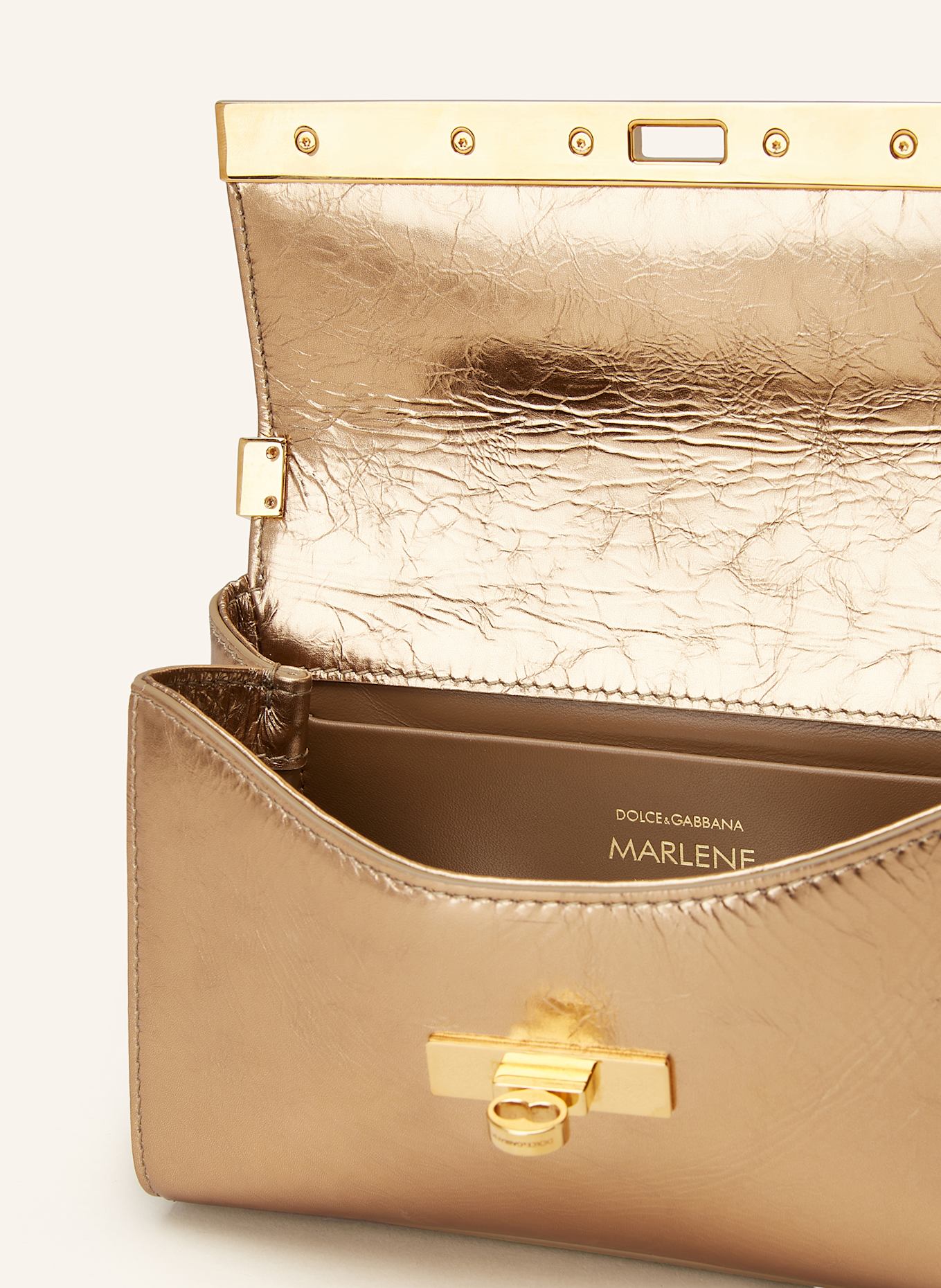 DOLCE & GABBANA Umhängetasche MARLENE: GOLD