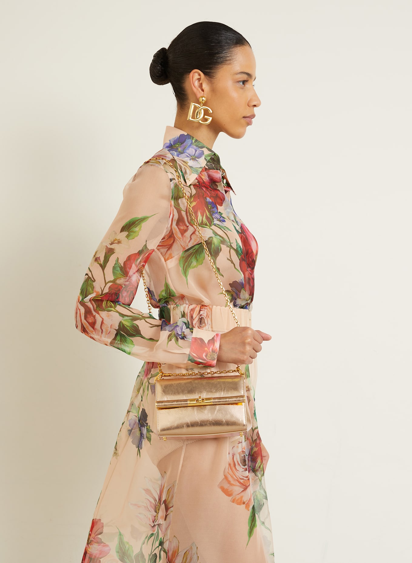 DOLCE & GABBANA Umhängetasche MARLENE: GOLD