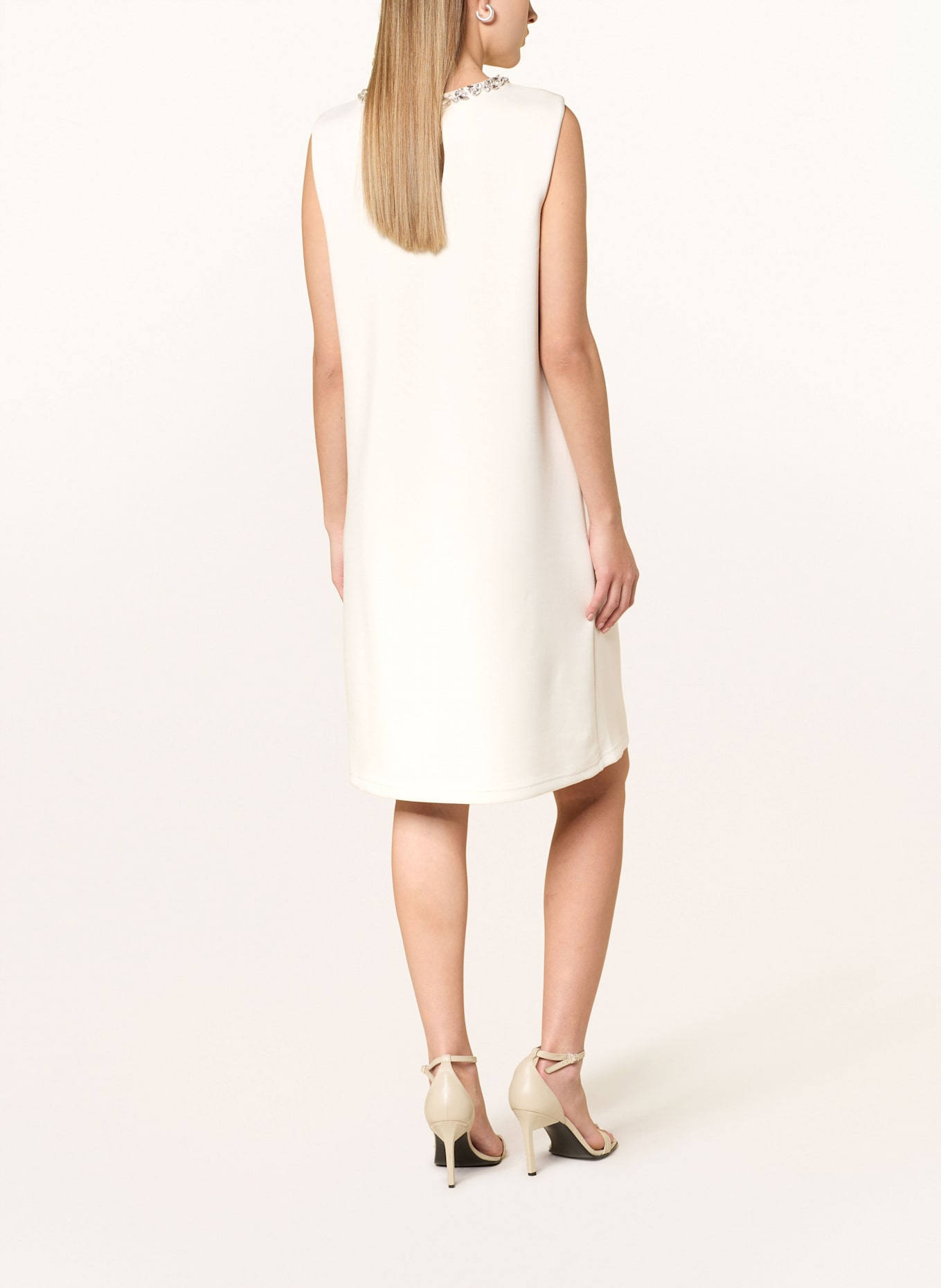 oui Spitzenkleid: CREME