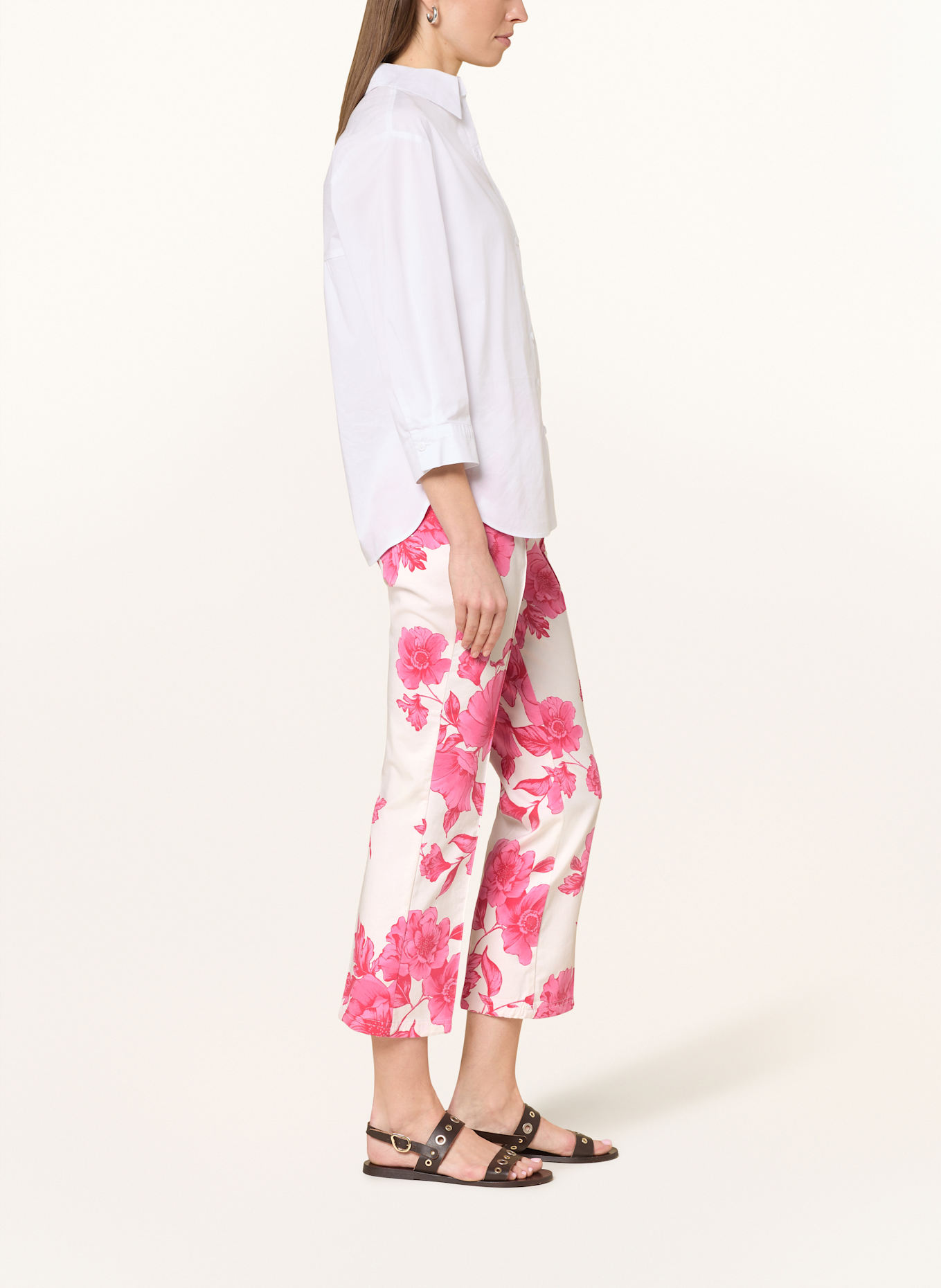 oui 7/8-Hose: WEISS/ PINK/ ROSA