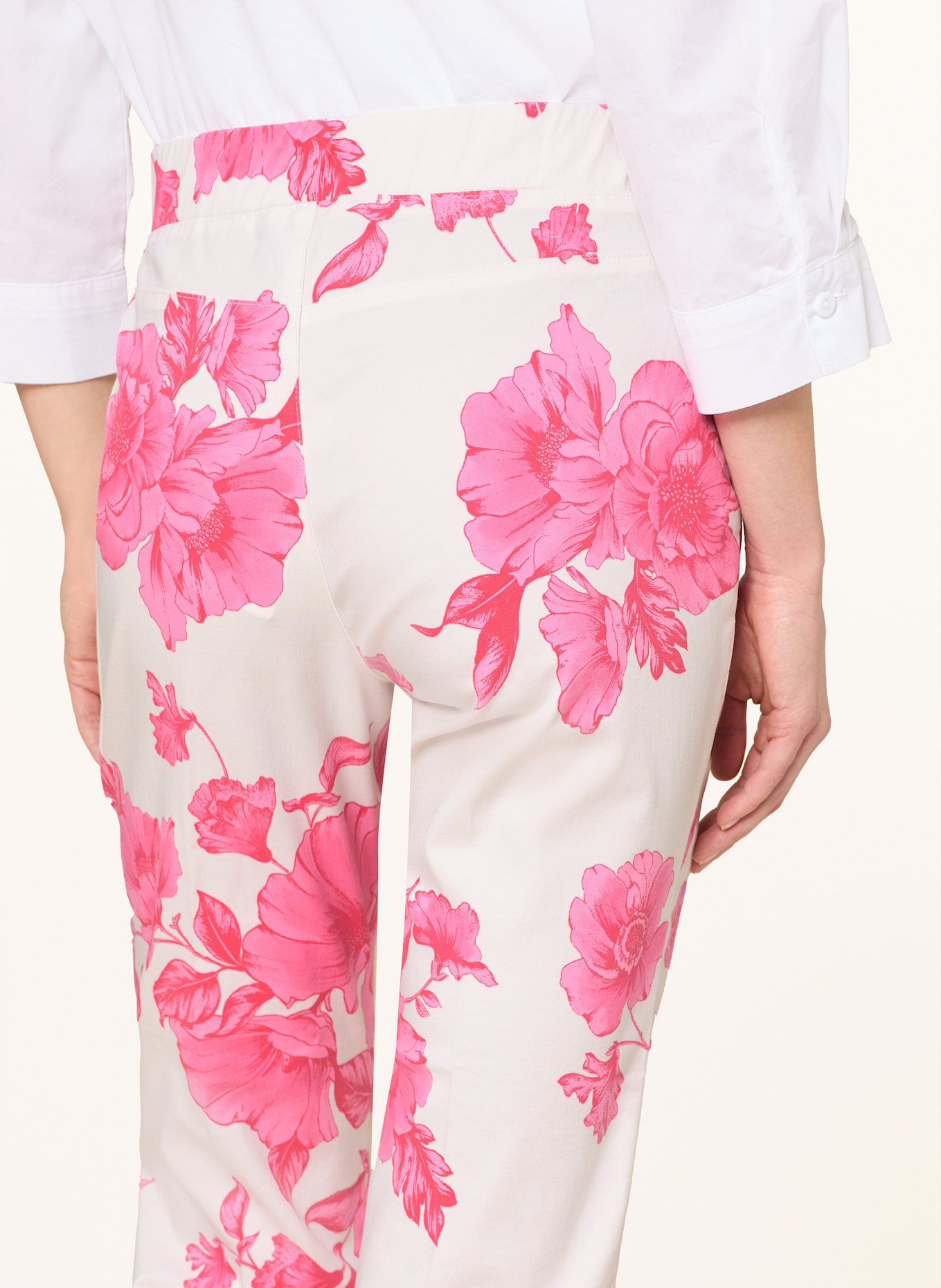 oui 7/8-Hose: WEISS/ PINK/ ROSA
