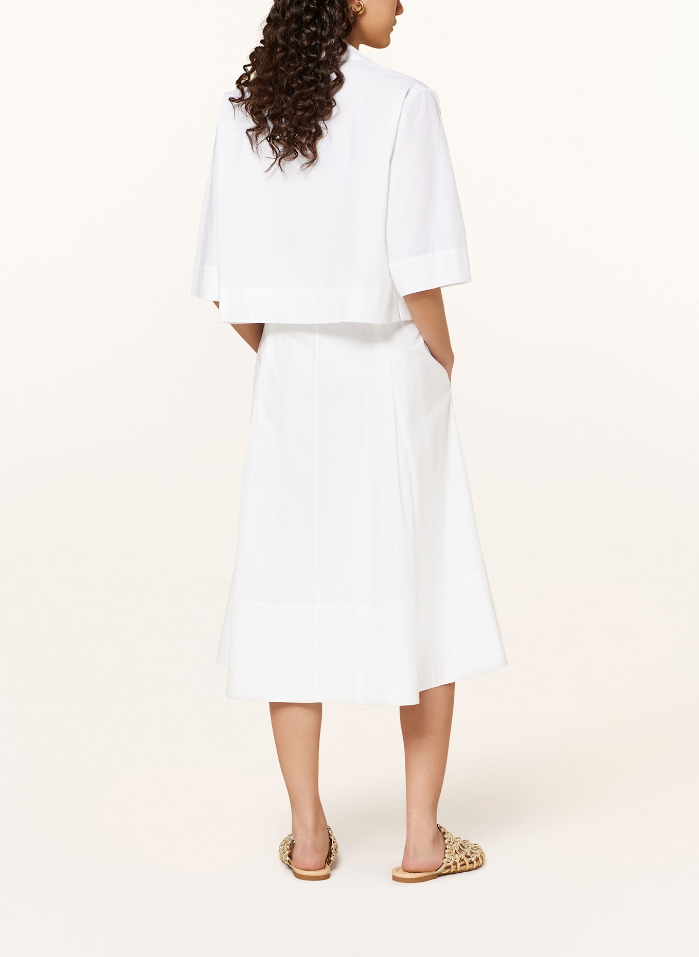 VINCE Skirt: WHITE