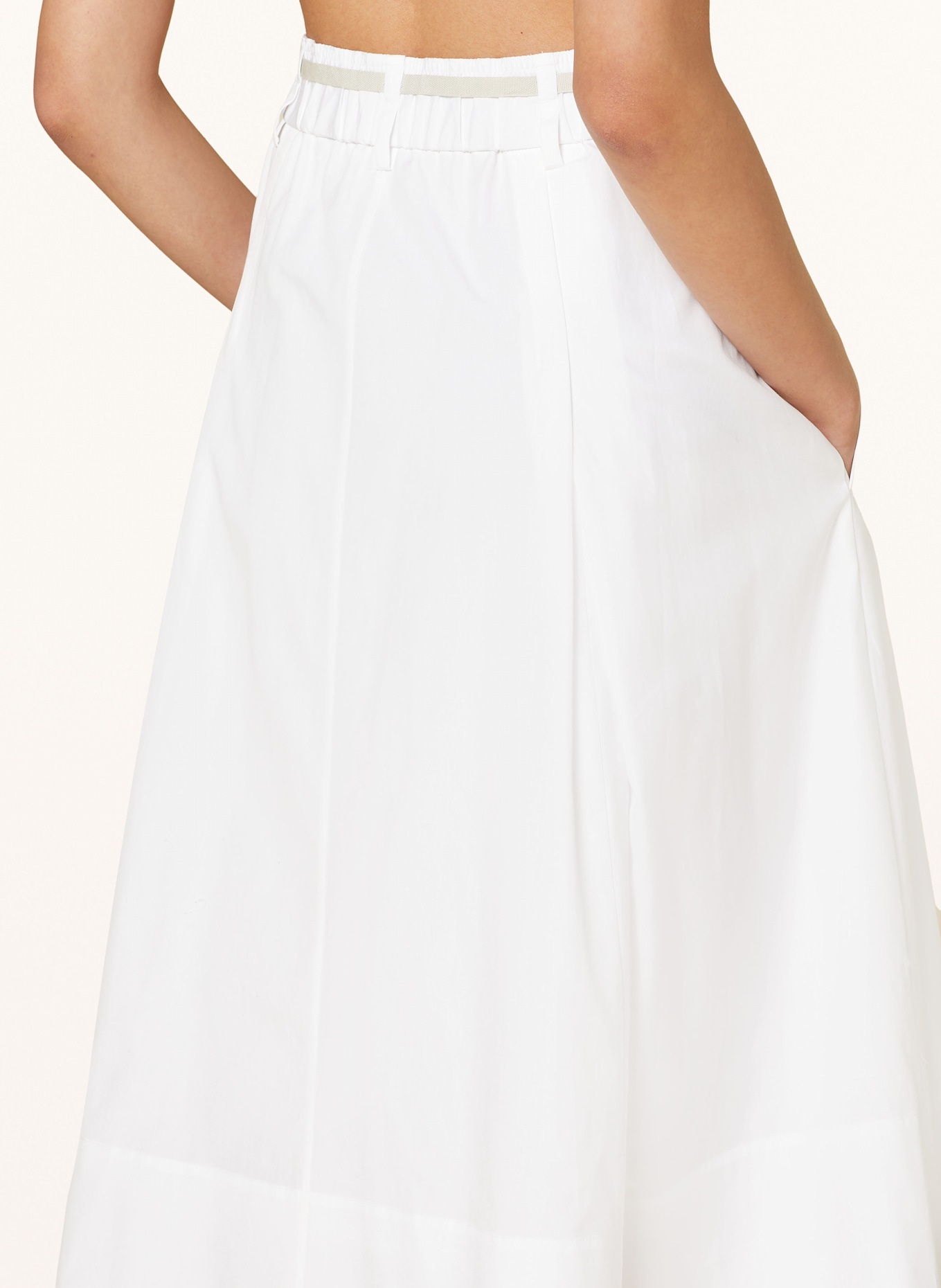 VINCE Skirt: WHITE