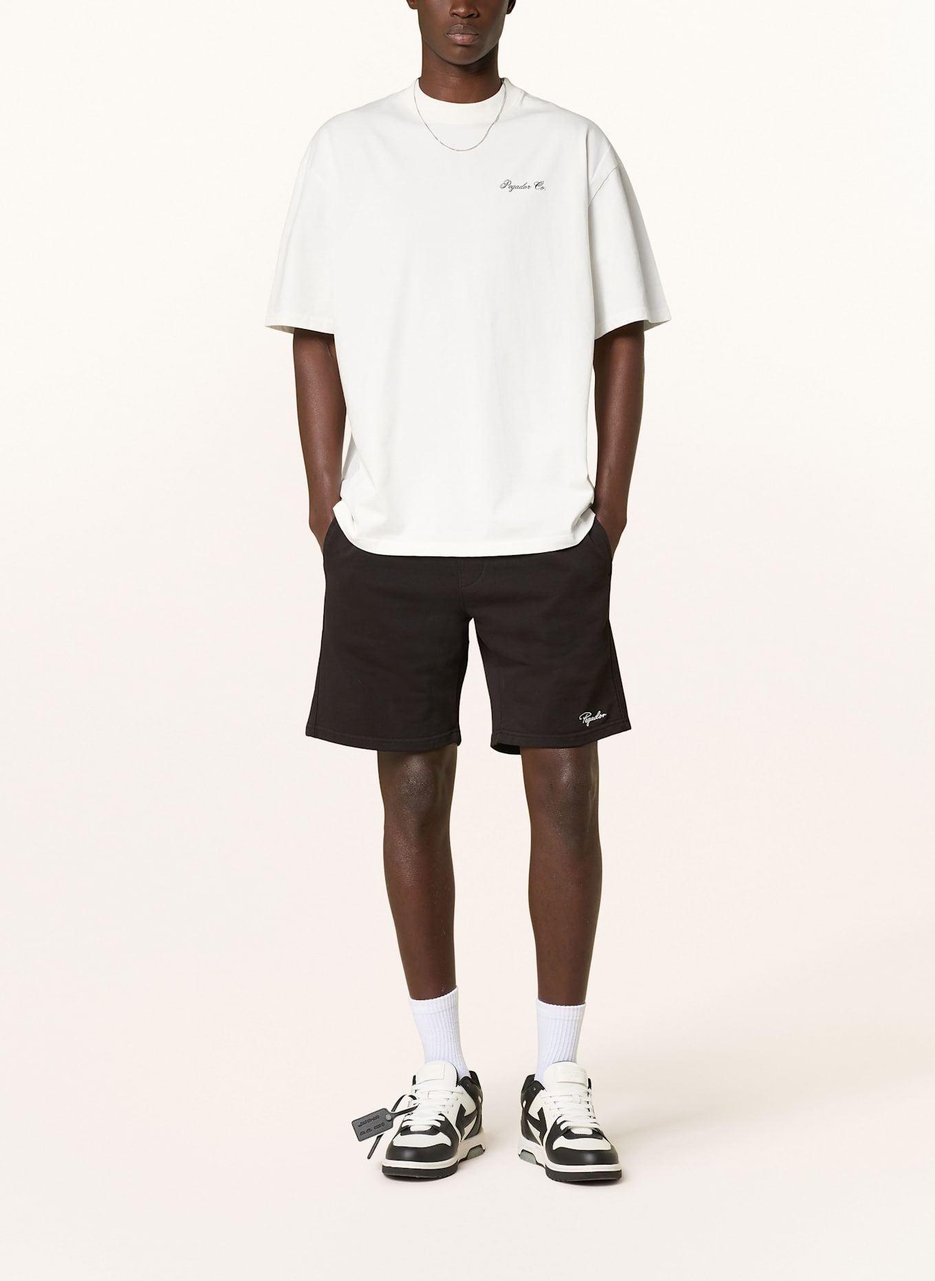 PEGADOR T-shirt POLION: WHITE