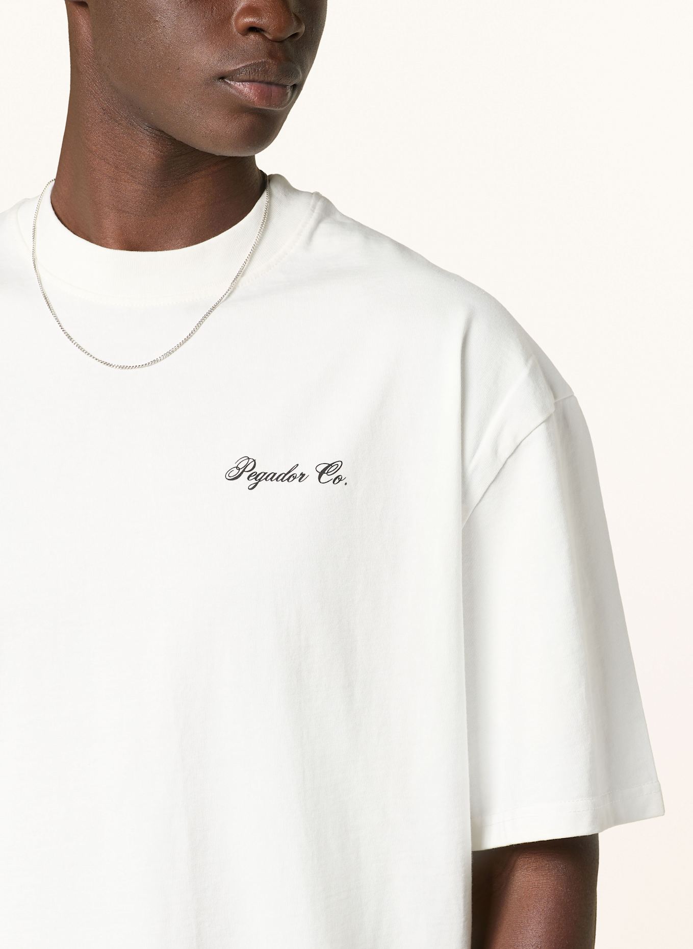 PEGADOR T-shirt POLION: WHITE