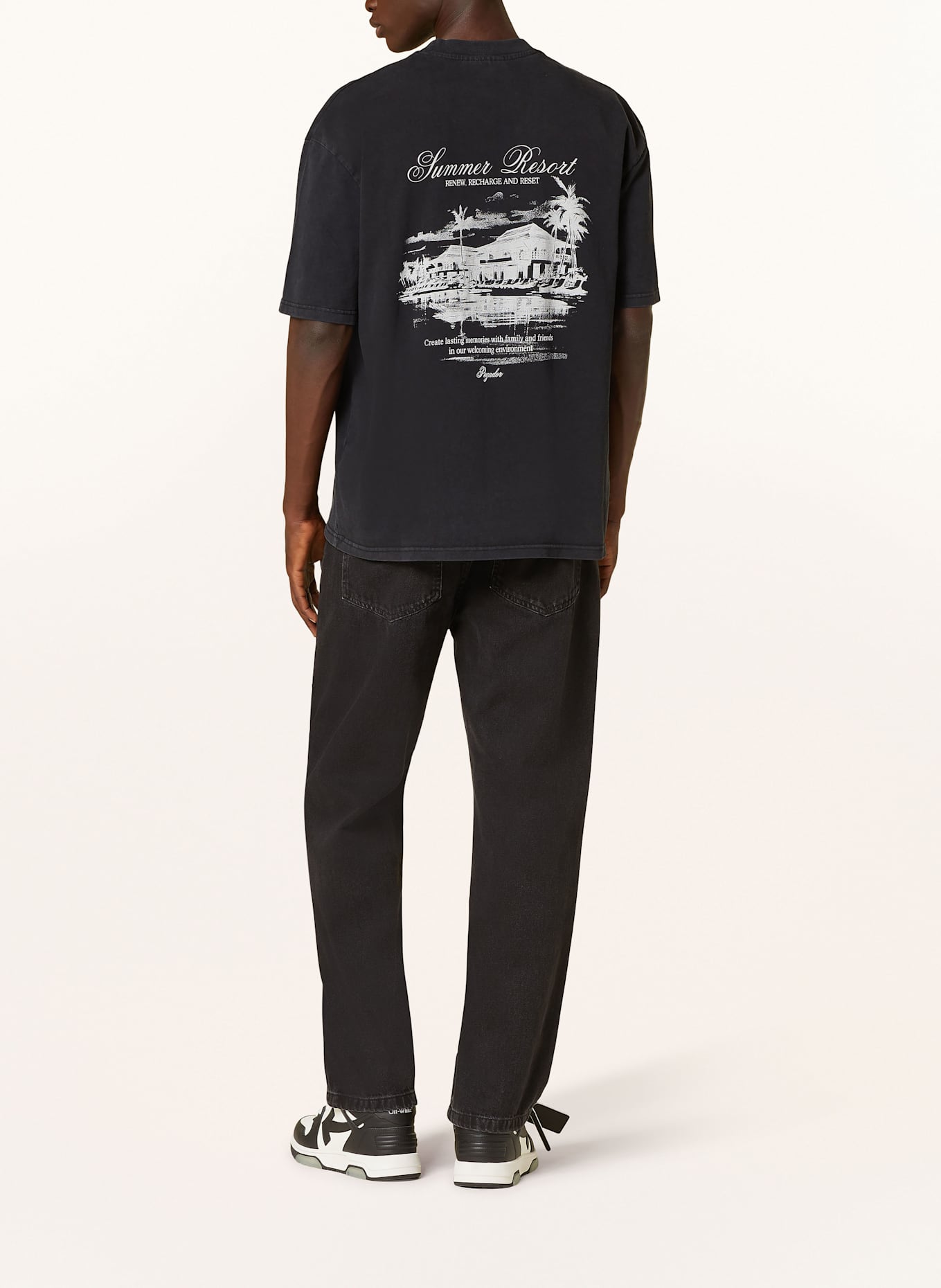 PEGADOR Tričko POLION: ČERNÁ