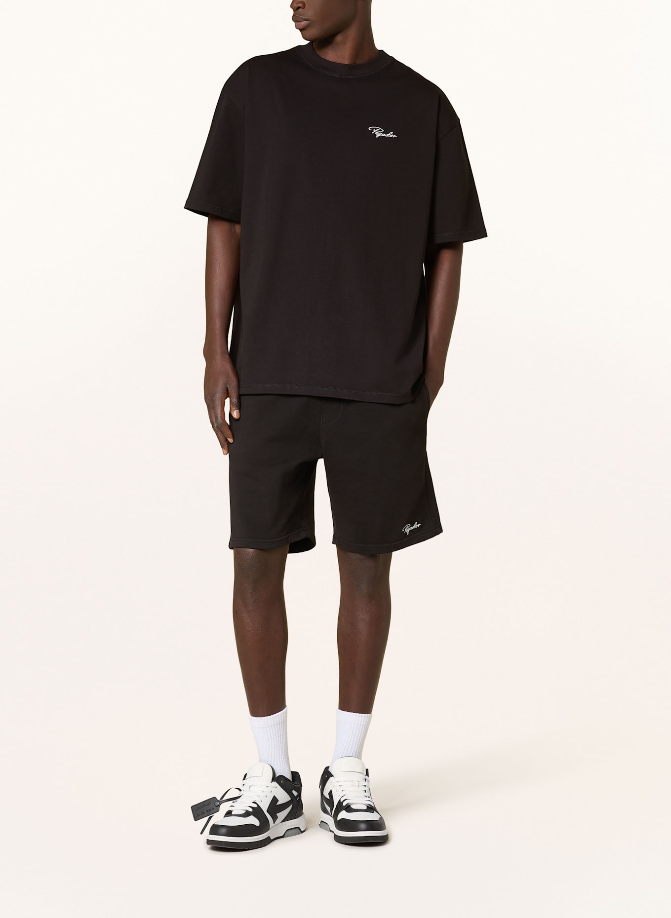 PEGADOR T-Shirt SIGNAR: SCHWARZ / WEISS