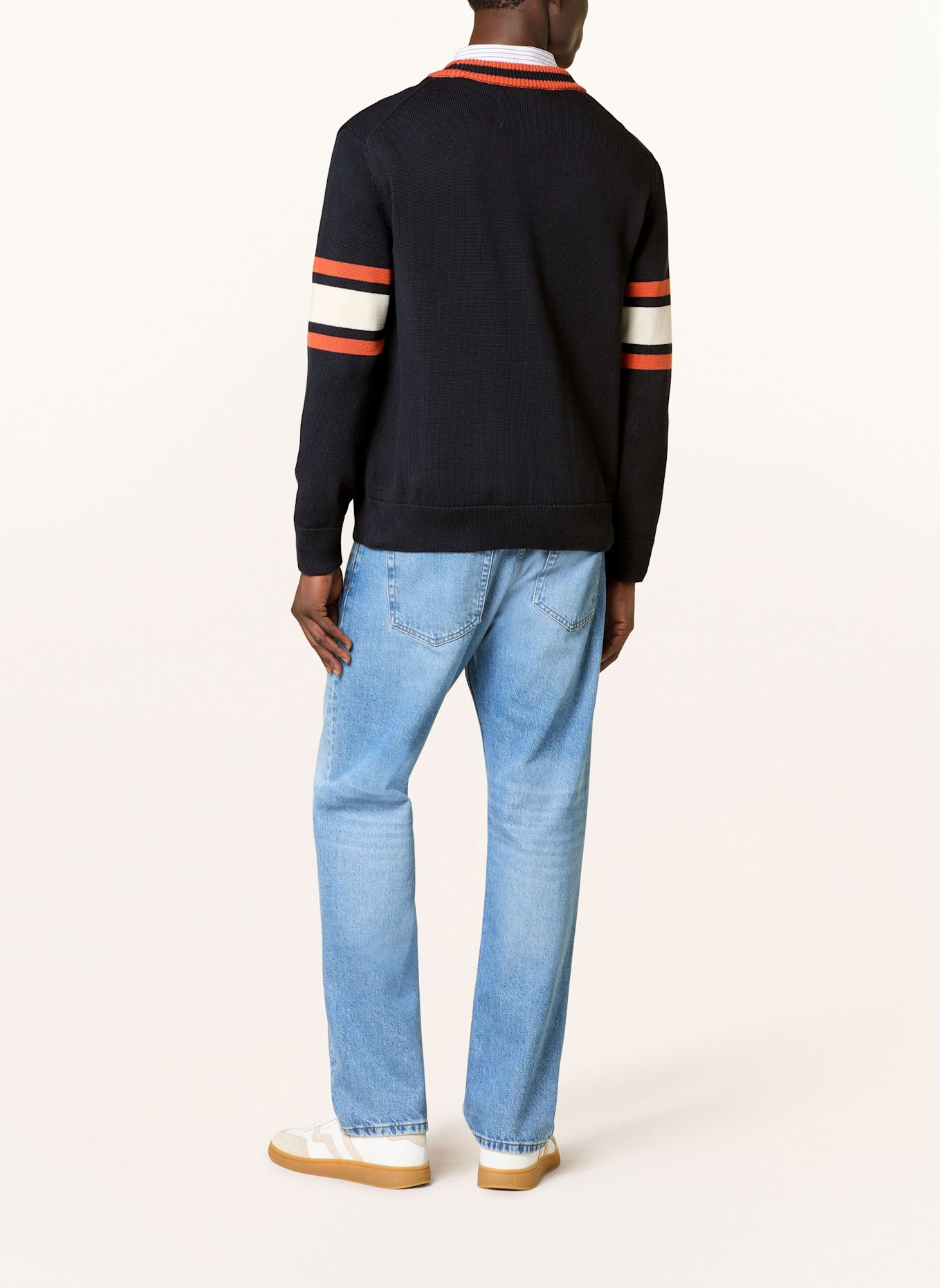 GANT Strickjacke: DUNKELBLAU