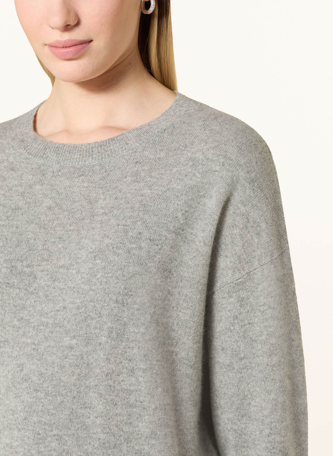 darling harbour Cashmere-Pullover: GRAU