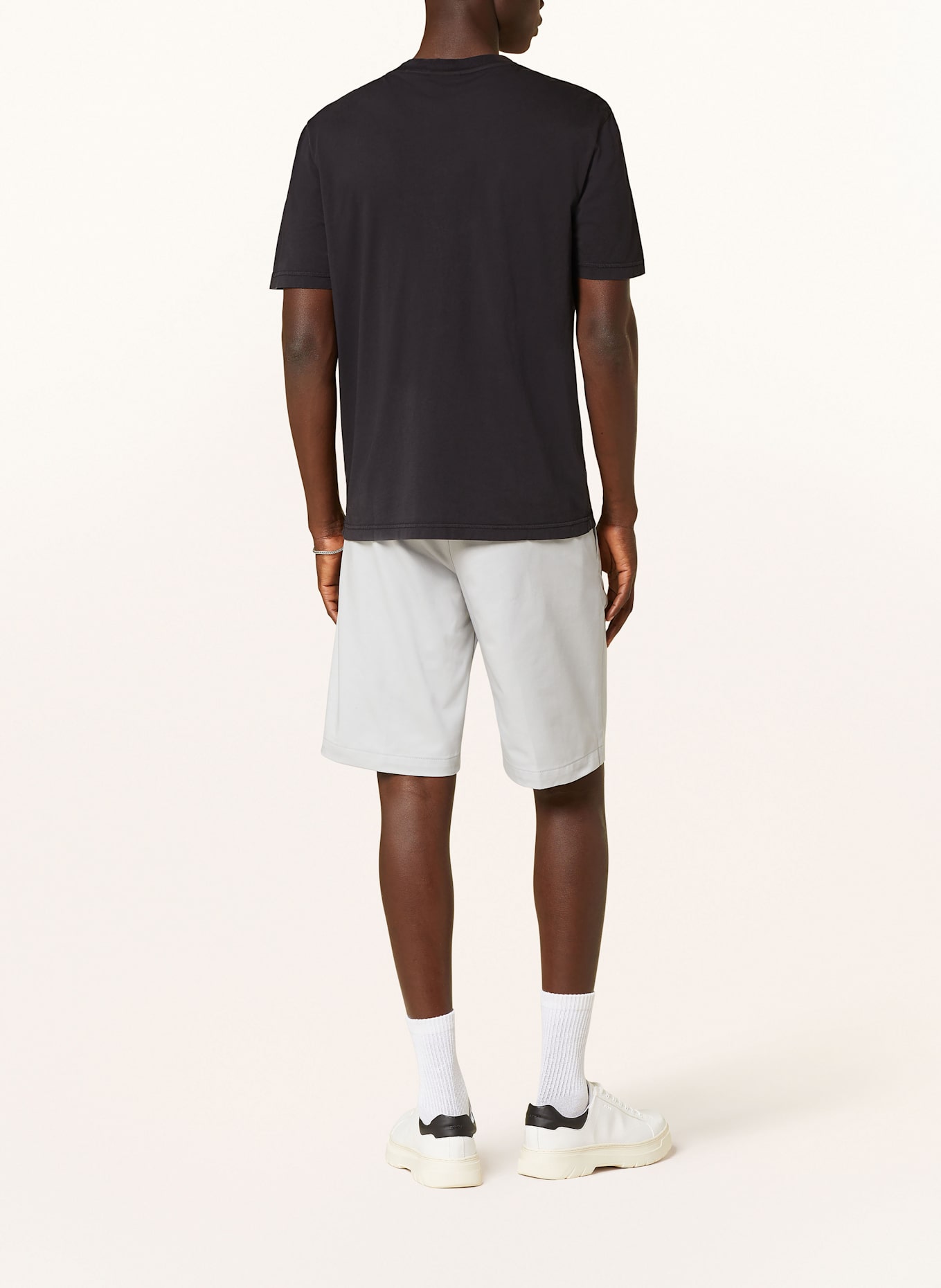 HUGO Tričko DUSTRESS: ČERNÁ