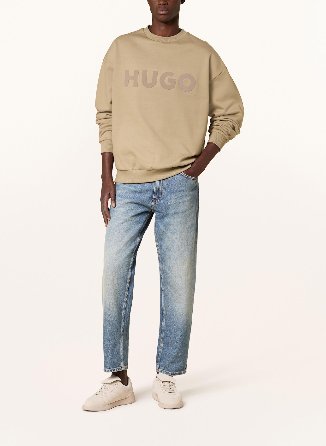 HUGO Sweatshirt DINEX: KHAKI