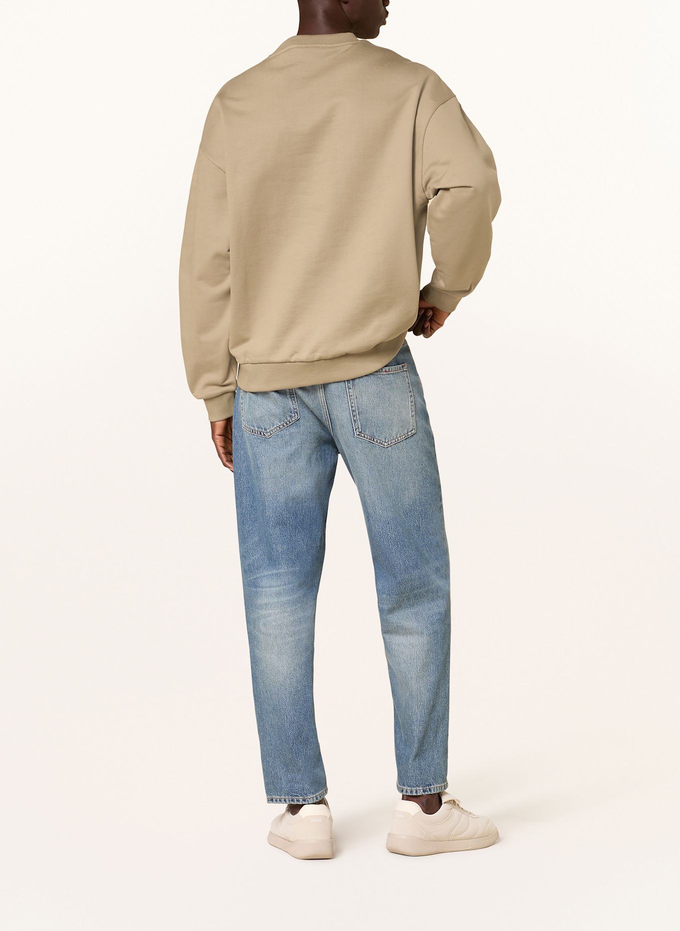 HUGO Sweatshirt DINEX: KHAKI