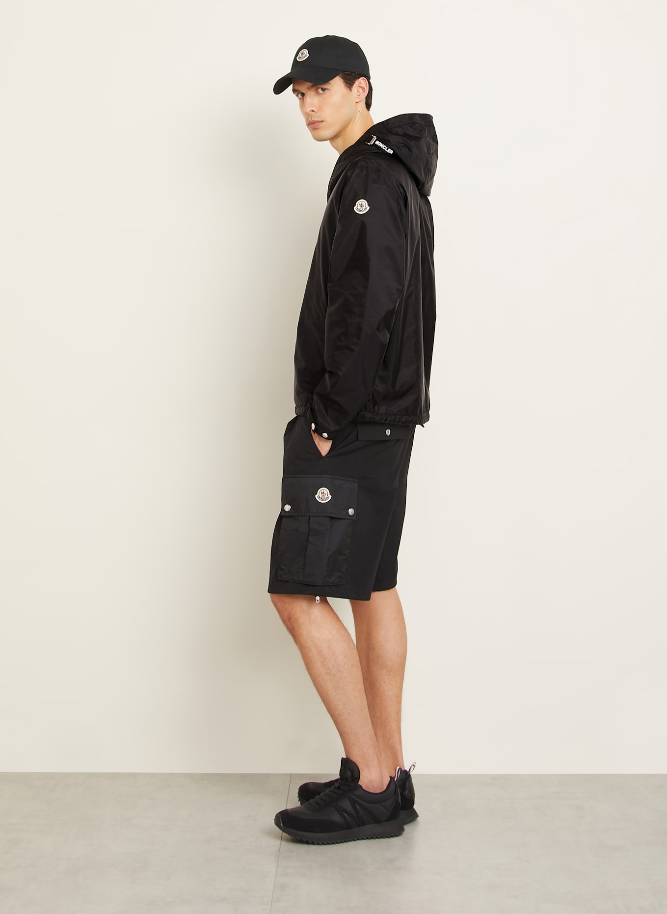 MONCLER Windbreaker REMORAY: SCHWARZ