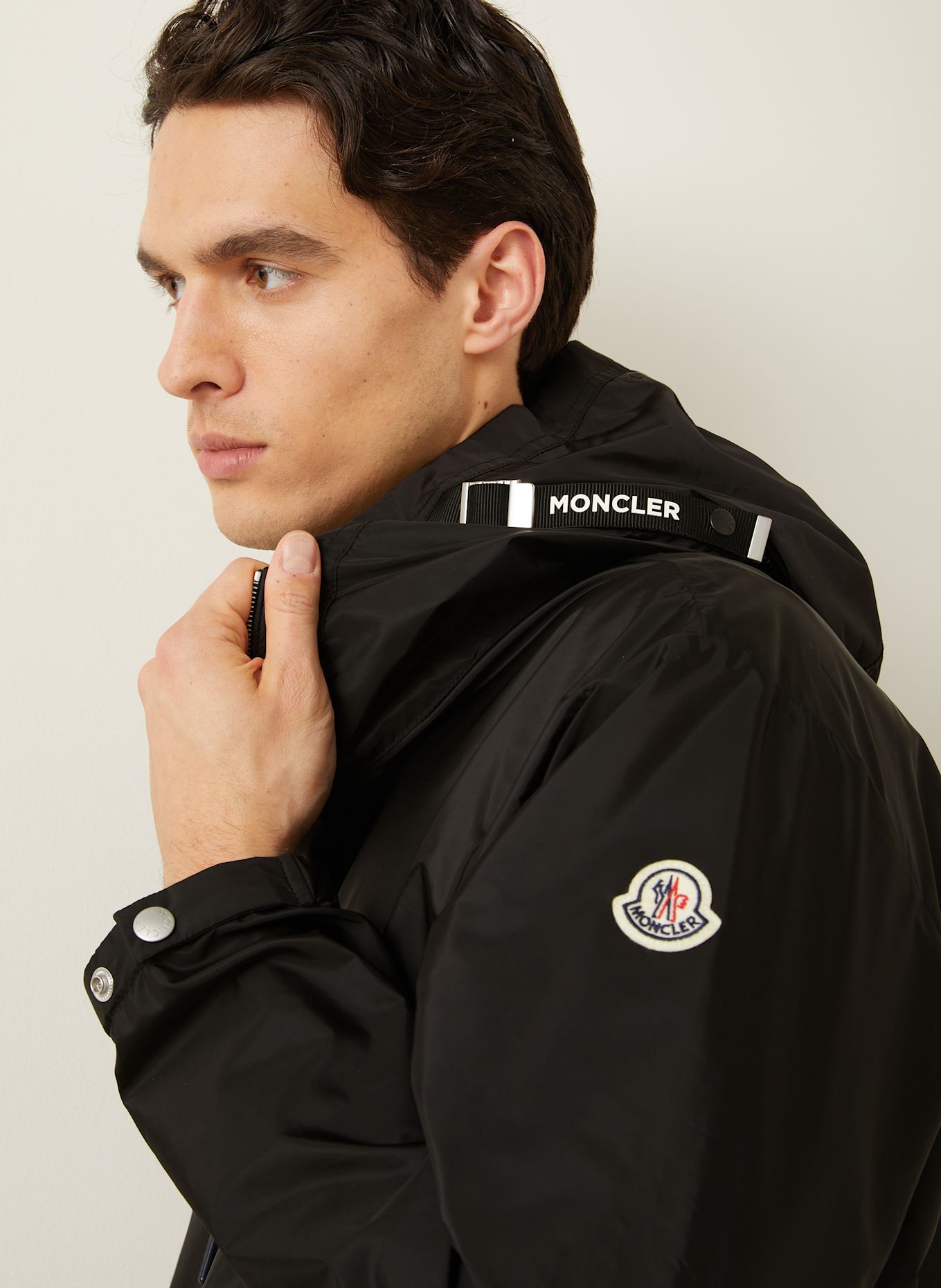 MONCLER Windbreaker REMORAY: SCHWARZ