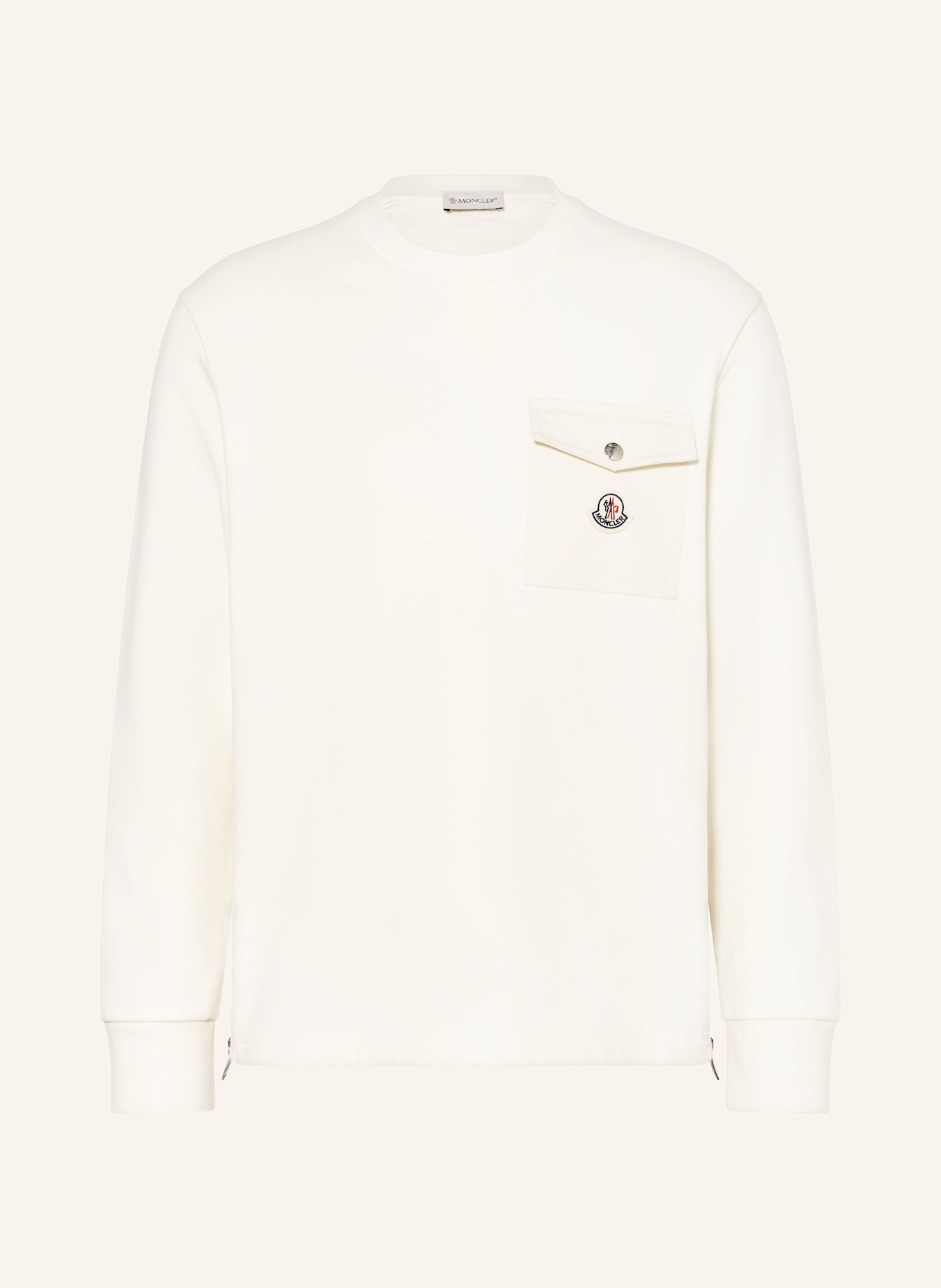 MONCLER Sweatshirt: HELLGELB