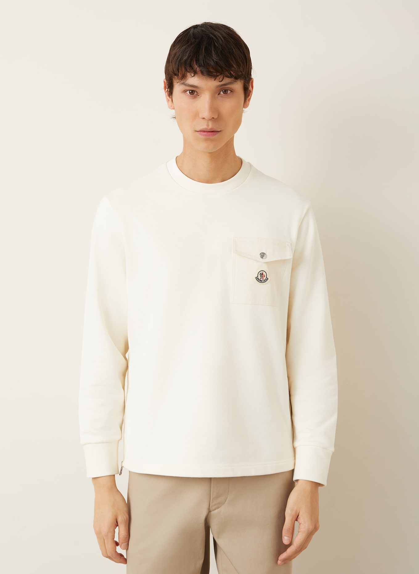 MONCLER Sweatshirt: HELLGELB