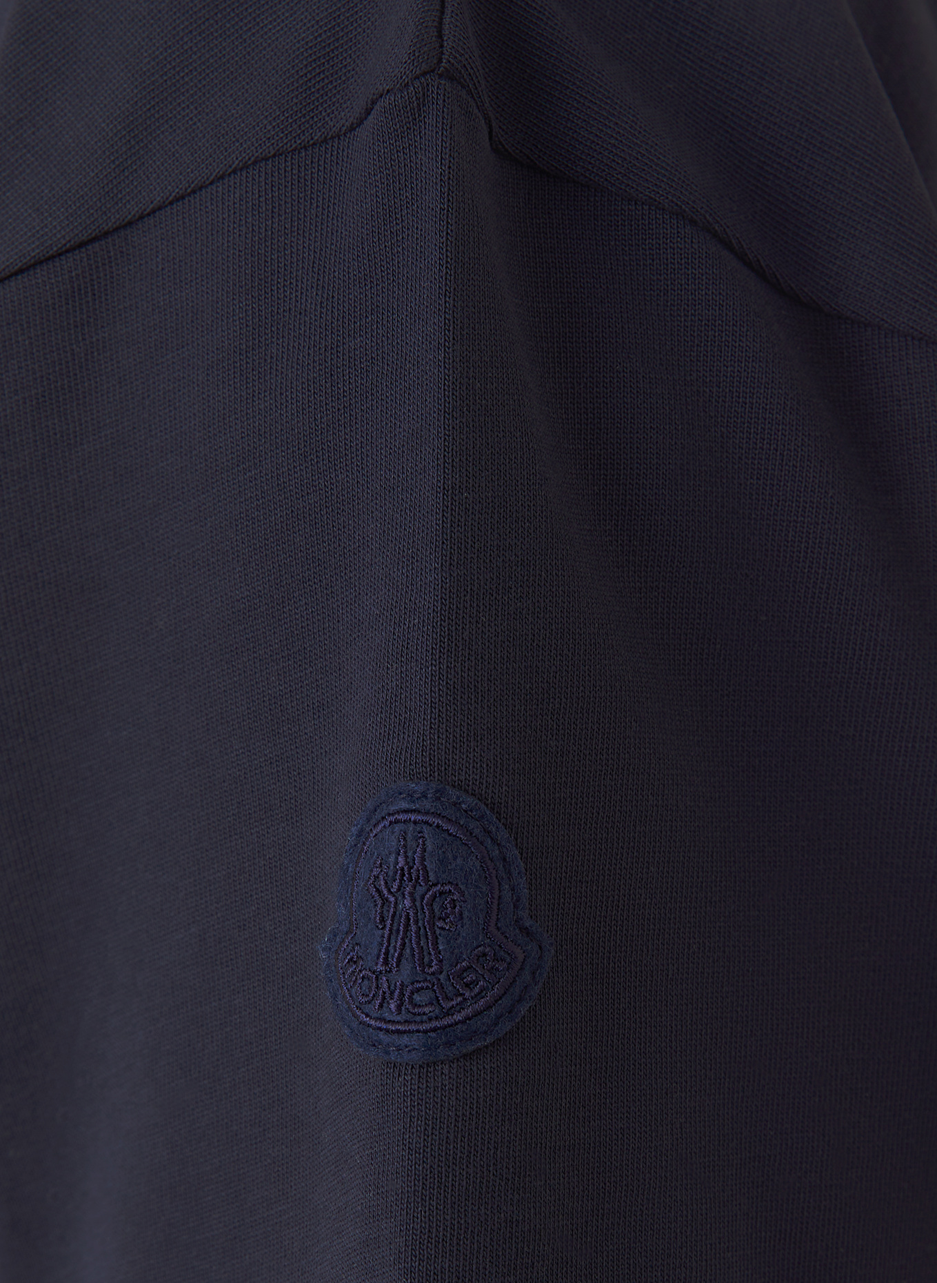 MONCLER T-Shirt: DUNKELBLAU