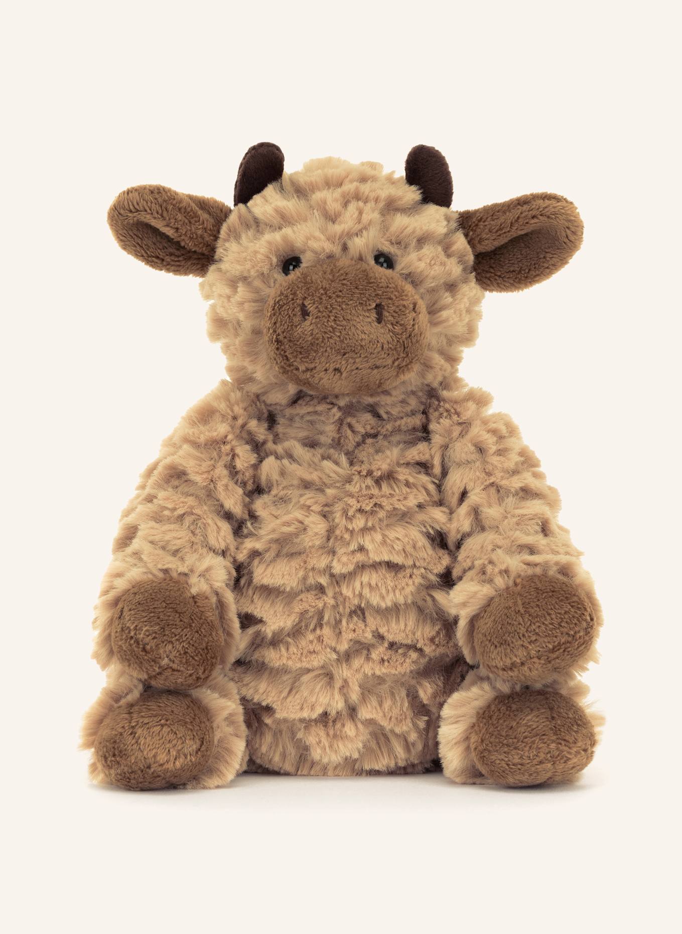 Jellycat Plyšové telátko FUDDLES CALF: HNĚDÁ