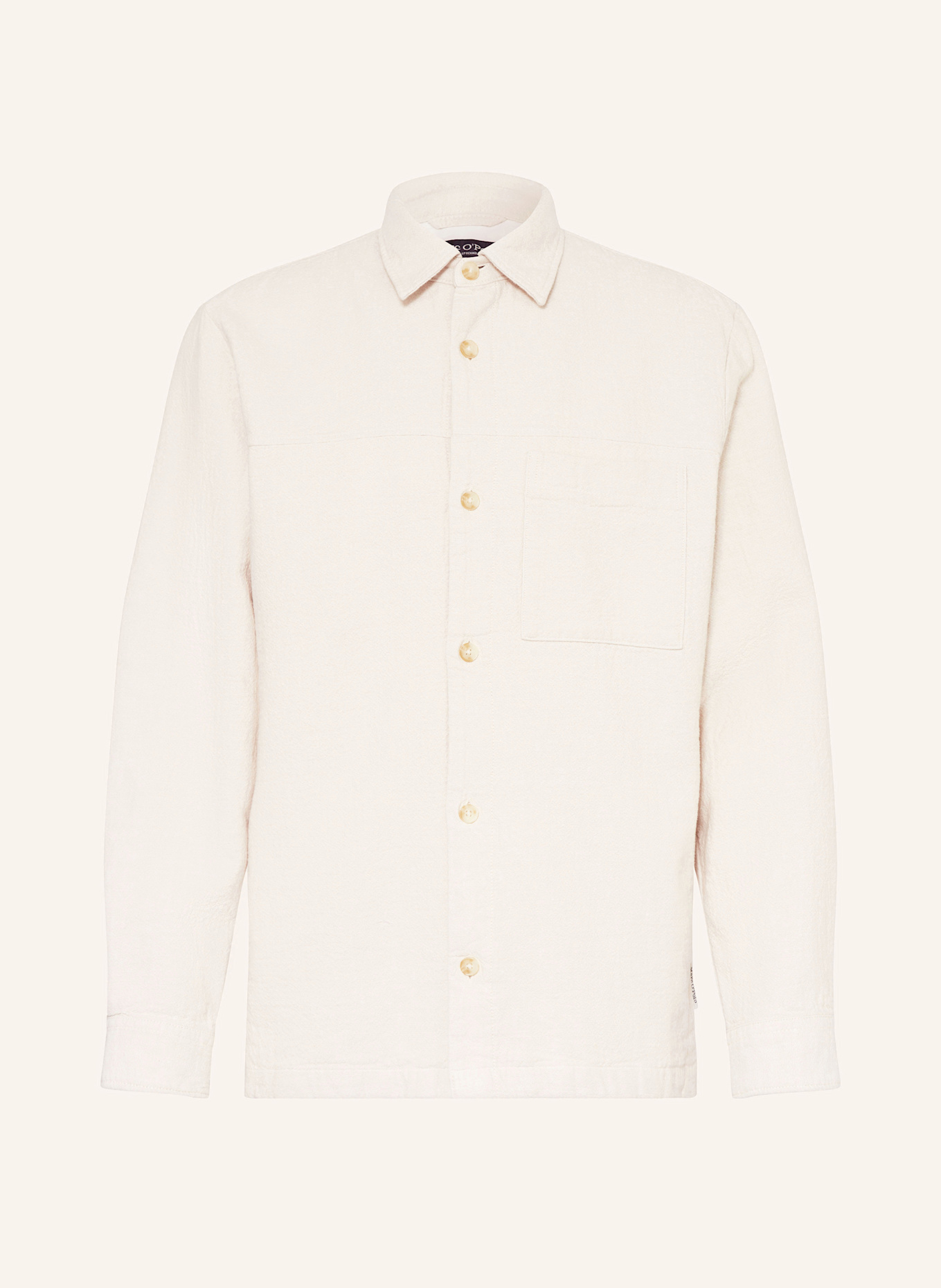 Marc O'Polo Overshirt: ECRU